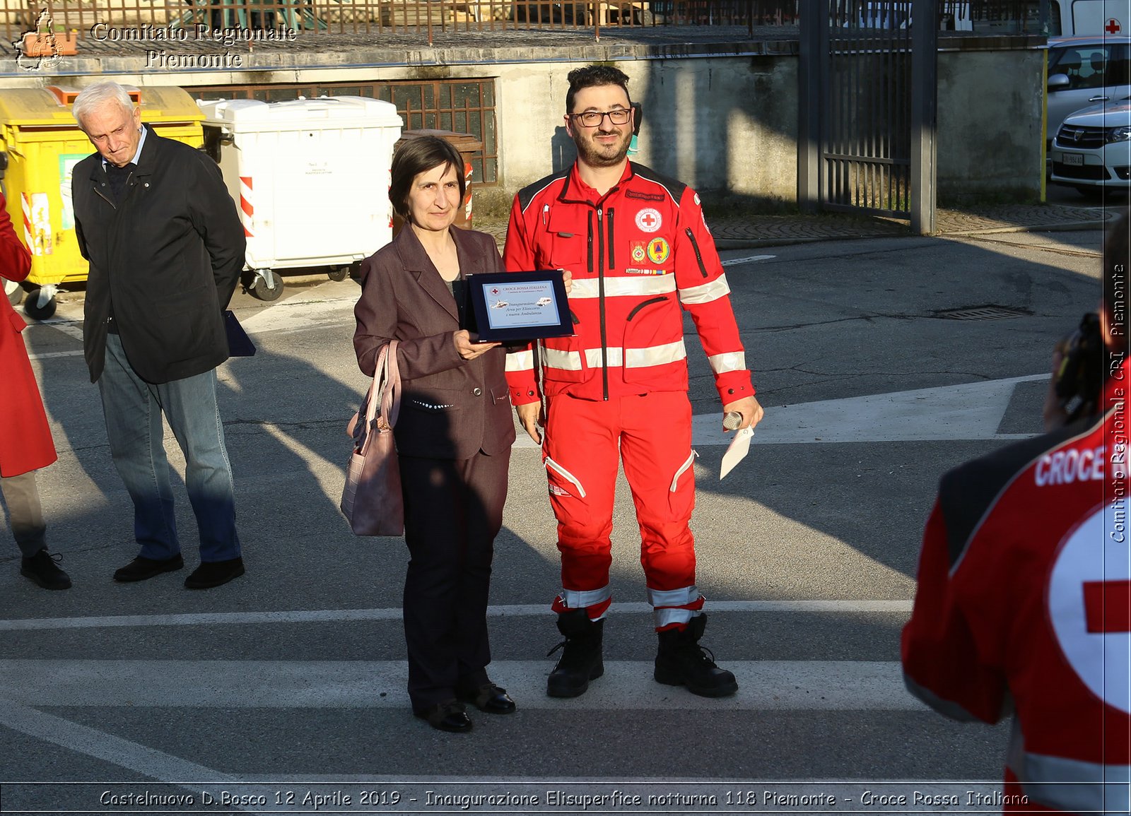 Castelnuovo D.Bosco 12 Aprile 2019 - Inaugurazione Elisuperfice notturna 118 Piemonte - Croce Rossa Italiana - Comitato Regionale del Piemonte