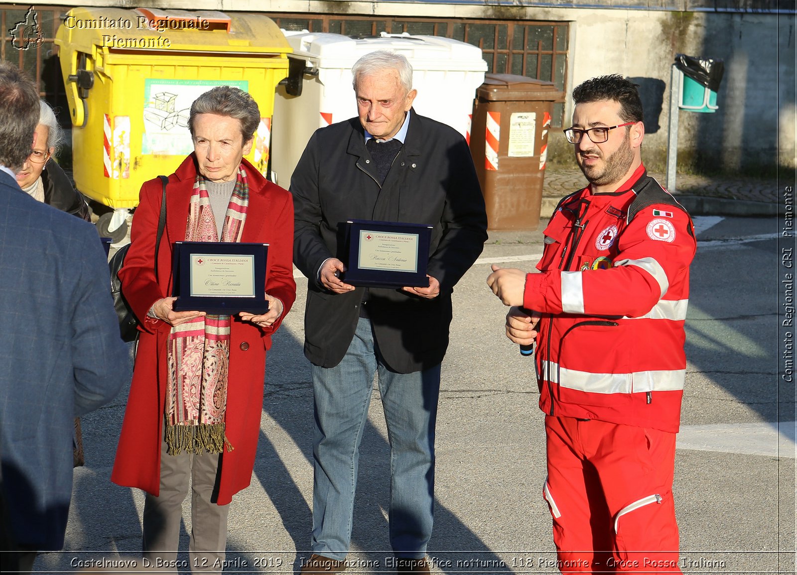 Castelnuovo D.Bosco 12 Aprile 2019 - Inaugurazione Elisuperfice notturna 118 Piemonte - Croce Rossa Italiana - Comitato Regionale del Piemonte