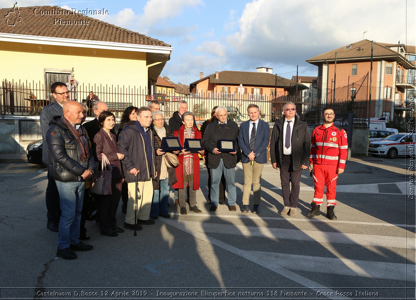 Castelnuovo D.Bosco 12 Aprile 2019 - Inaugurazione Elisuperfice notturna 118 Piemonte - Croce Rossa Italiana - Comitato Regionale del Piemonte