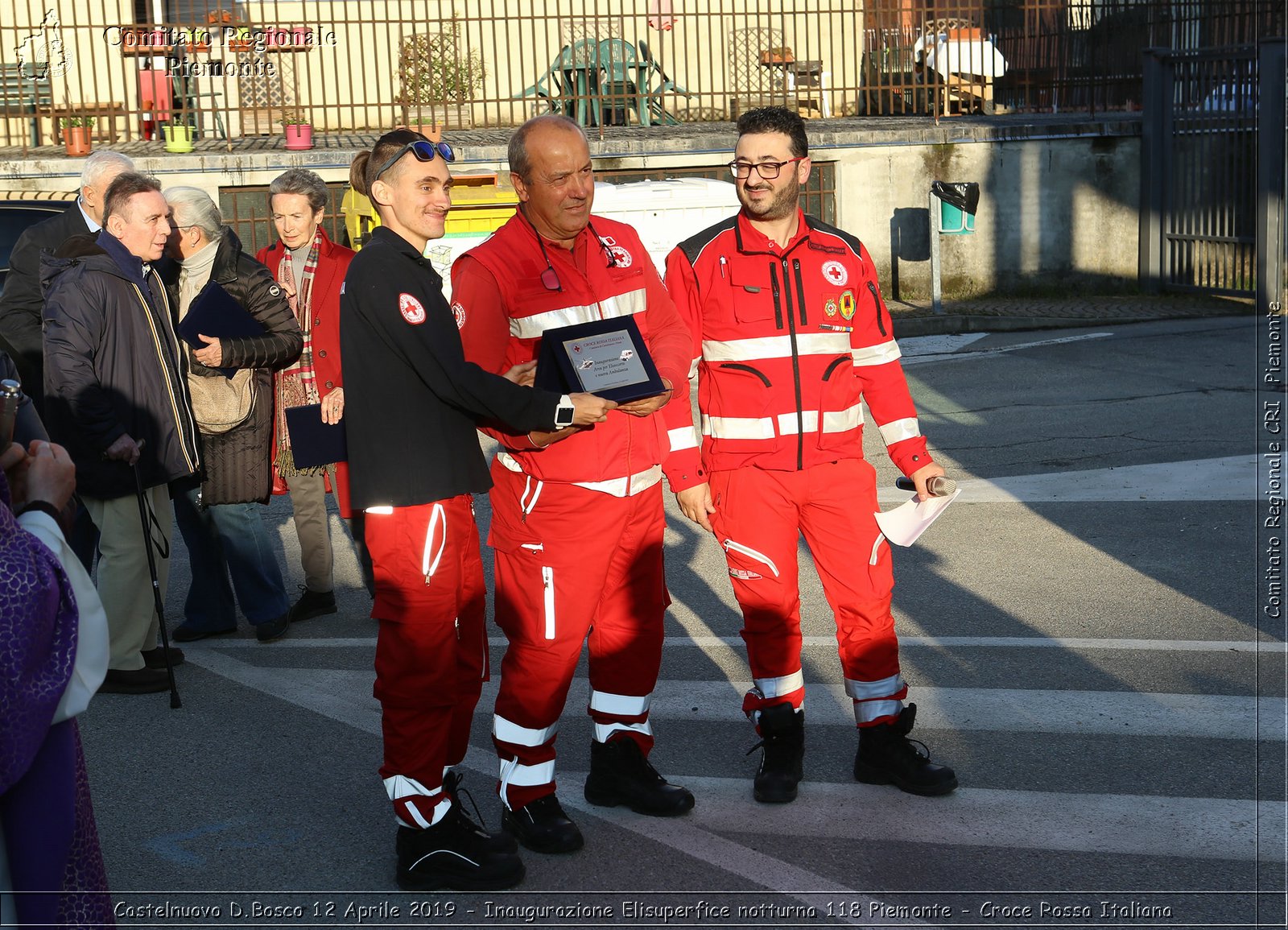 Castelnuovo D.Bosco 12 Aprile 2019 - Inaugurazione Elisuperfice notturna 118 Piemonte - Croce Rossa Italiana - Comitato Regionale del Piemonte