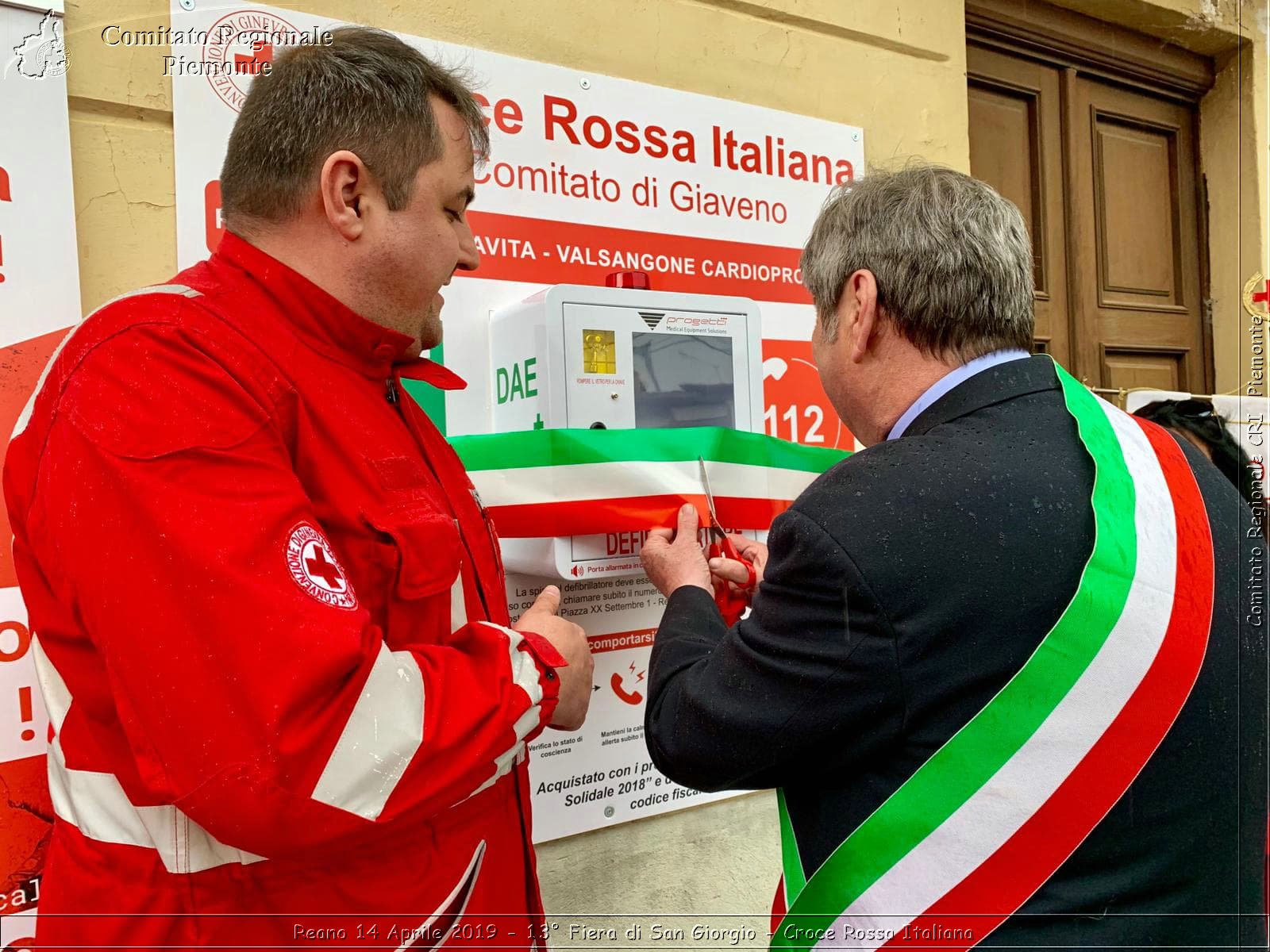 Reano 14 Aprile 2019 - 13 Fiera di San Giorgio - Croce Rossa Italiana - Comitato Regionale del Piemonte