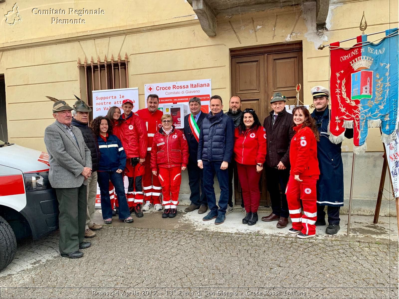 Reano 14 Aprile 2019 - 13 Fiera di San Giorgio - Croce Rossa Italiana - Comitato Regionale del Piemonte