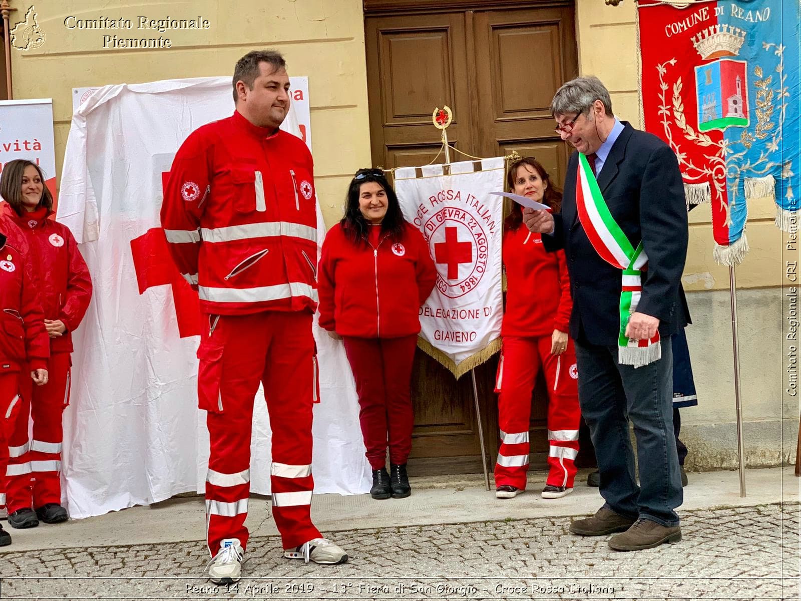 Reano 14 Aprile 2019 - 13 Fiera di San Giorgio - Croce Rossa Italiana - Comitato Regionale del Piemonte