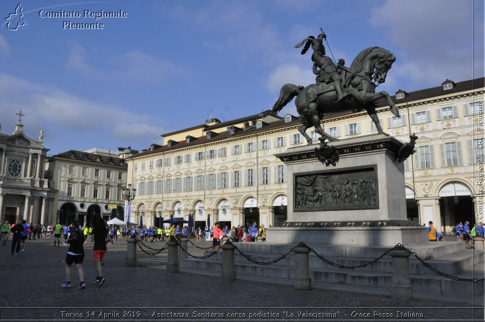 Torino 14 Aprile 2019 - Assistenza Sanitaria corsa podistica "La Velocissima" - Croce Rossa Italiana - Comitato Regionale del Piemonte