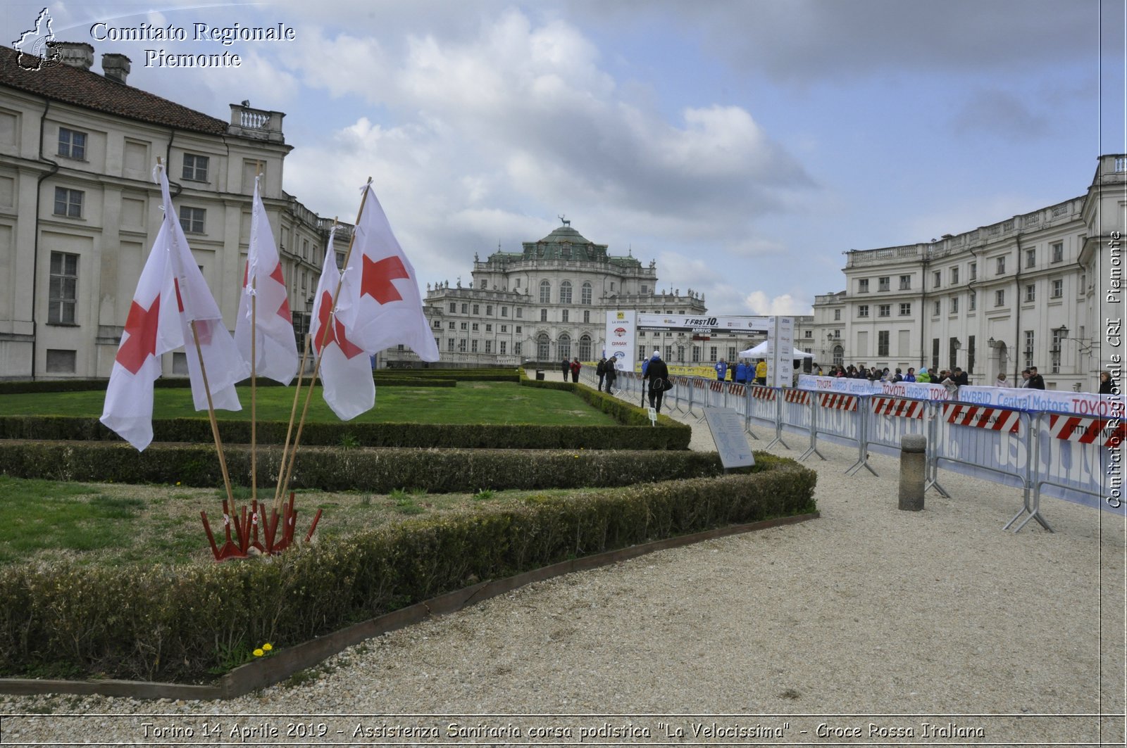 Torino 14 Aprile 2019 - Assistenza Sanitaria corsa podistica "La Velocissima" - Croce Rossa Italiana - Comitato Regionale del Piemonte