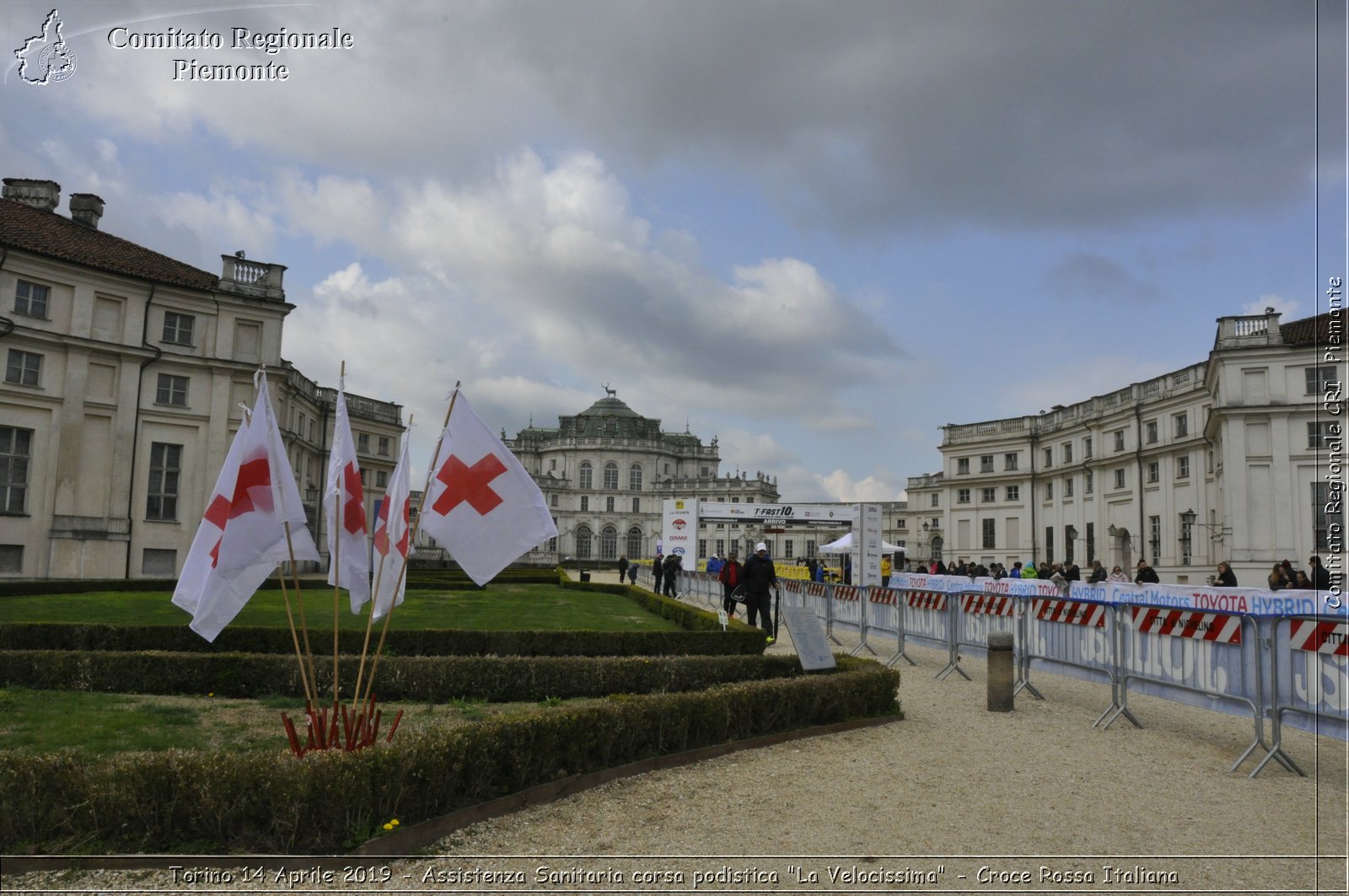 Torino 14 Aprile 2019 - Assistenza Sanitaria corsa podistica "La Velocissima" - Croce Rossa Italiana - Comitato Regionale del Piemonte