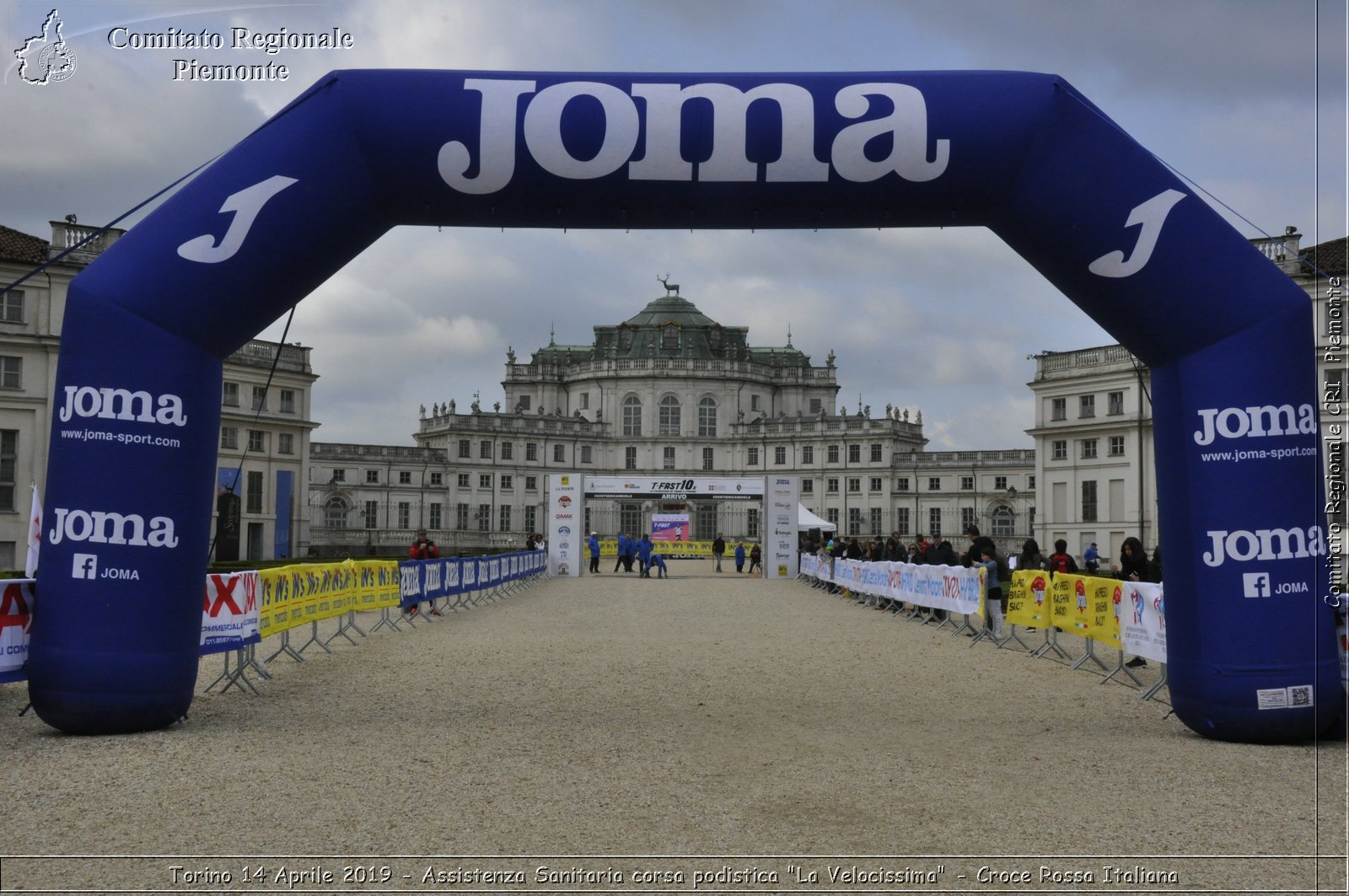 Torino 14 Aprile 2019 - Assistenza Sanitaria corsa podistica "La Velocissima" - Croce Rossa Italiana - Comitato Regionale del Piemonte