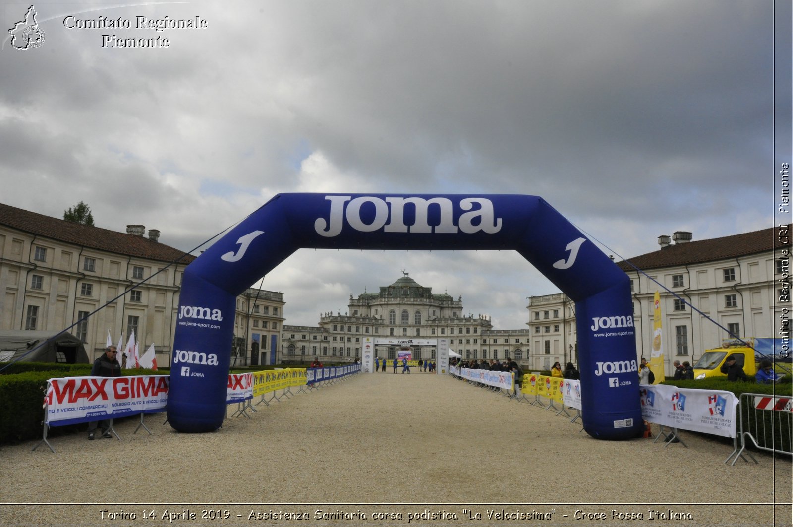 Torino 14 Aprile 2019 - Assistenza Sanitaria corsa podistica "La Velocissima" - Croce Rossa Italiana - Comitato Regionale del Piemonte