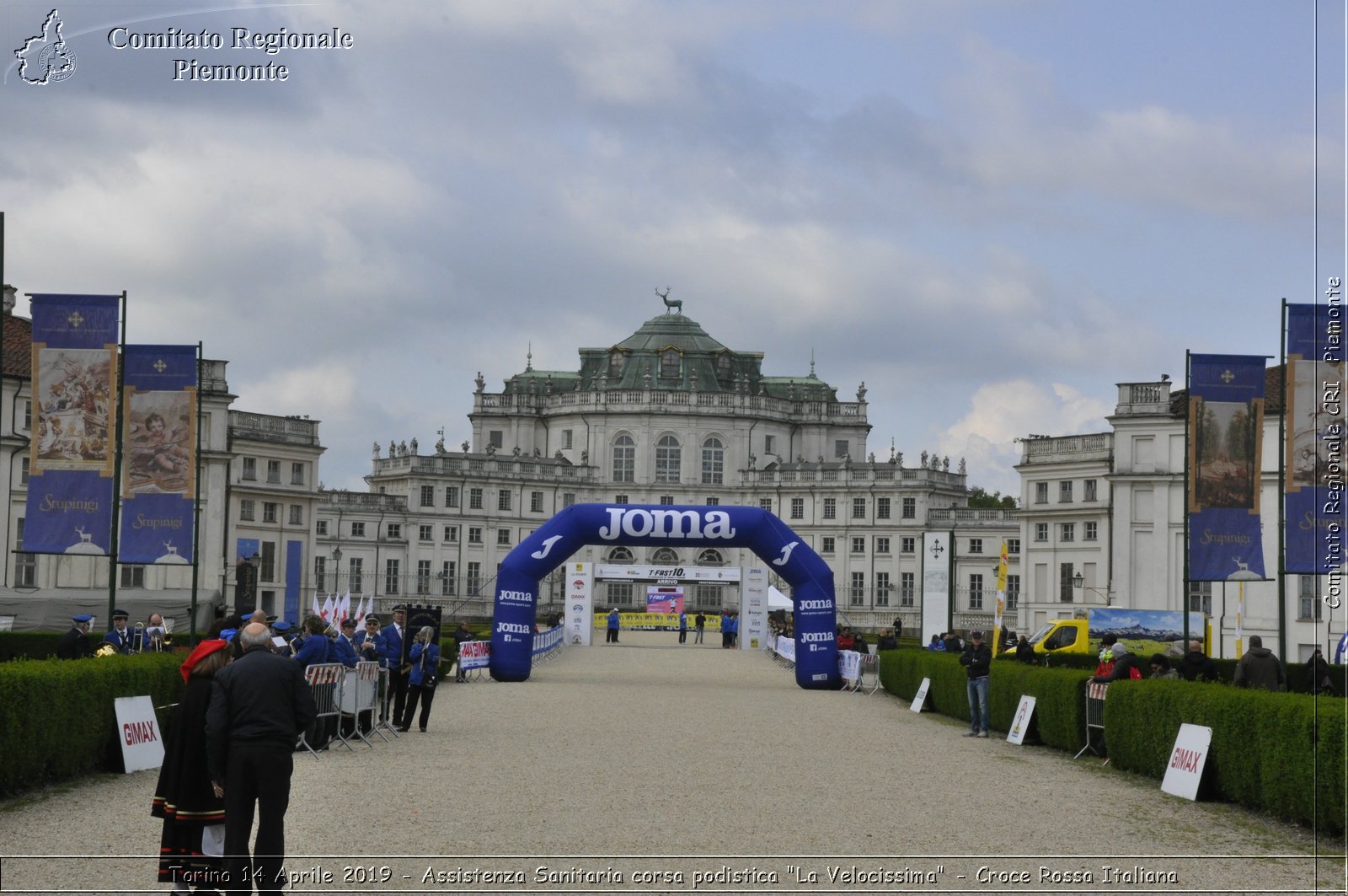 Torino 14 Aprile 2019 - Assistenza Sanitaria corsa podistica "La Velocissima" - Croce Rossa Italiana - Comitato Regionale del Piemonte