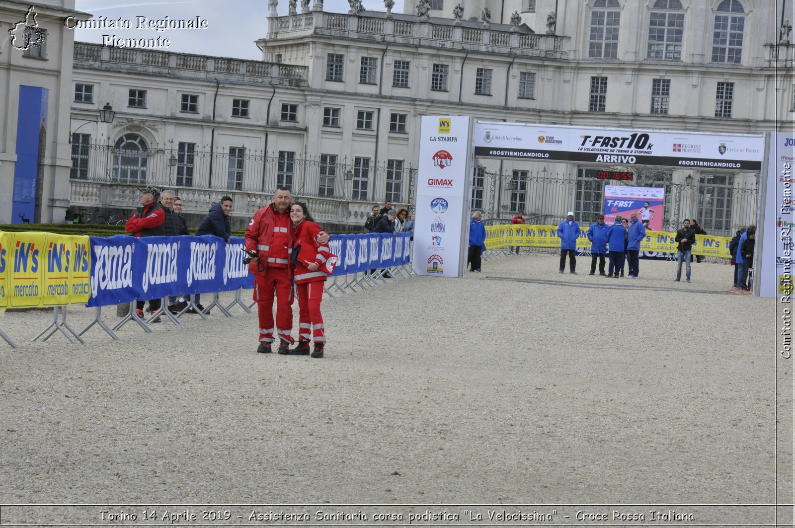 Torino 14 Aprile 2019 - Assistenza Sanitaria corsa podistica "La Velocissima" - Croce Rossa Italiana - Comitato Regionale del Piemonte