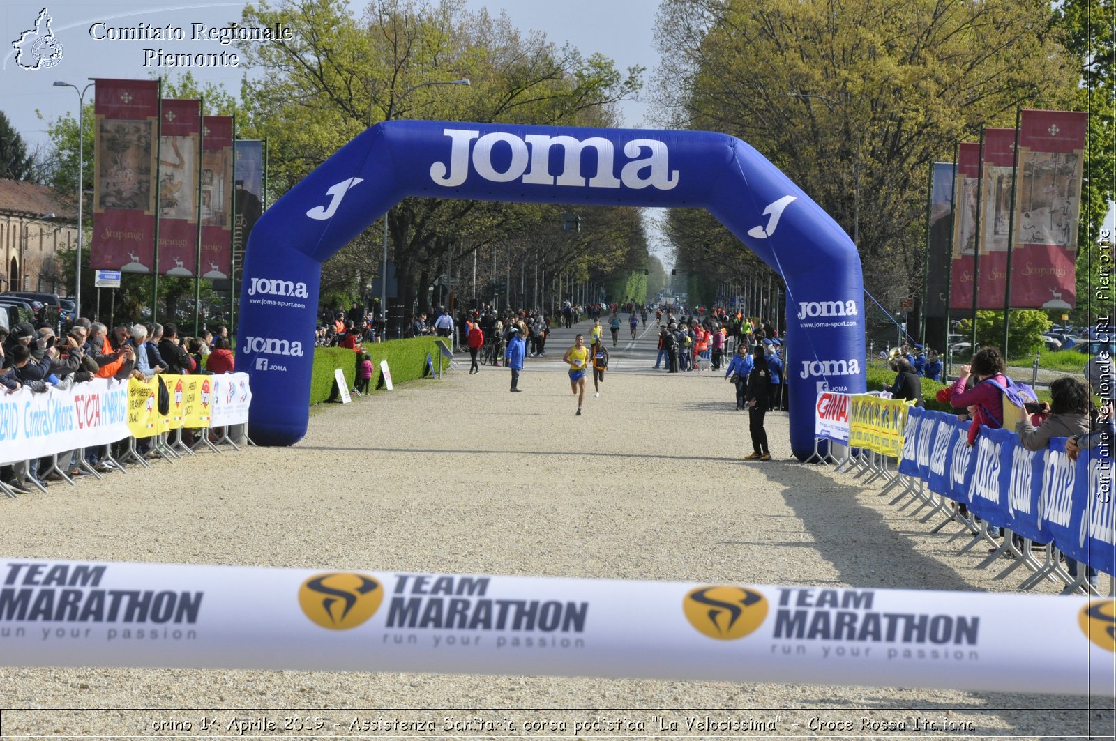 Torino 14 Aprile 2019 - Assistenza Sanitaria corsa podistica "La Velocissima" - Croce Rossa Italiana - Comitato Regionale del Piemonte