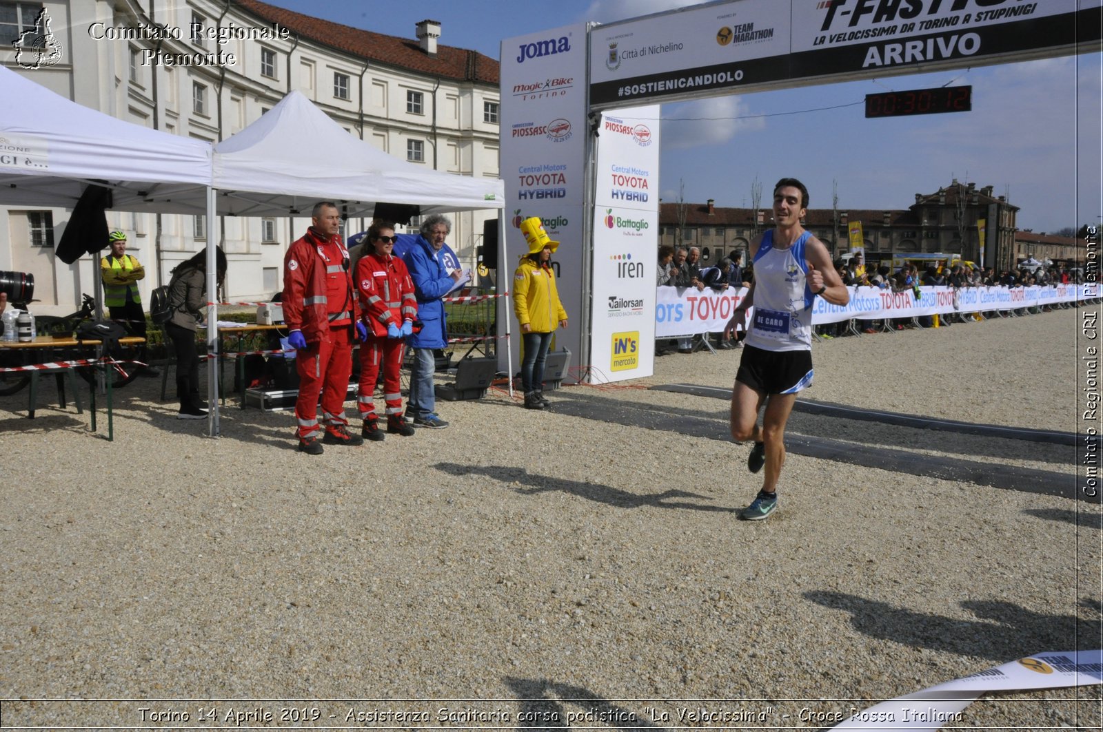 Torino 14 Aprile 2019 - Assistenza Sanitaria corsa podistica "La Velocissima" - Croce Rossa Italiana - Comitato Regionale del Piemonte