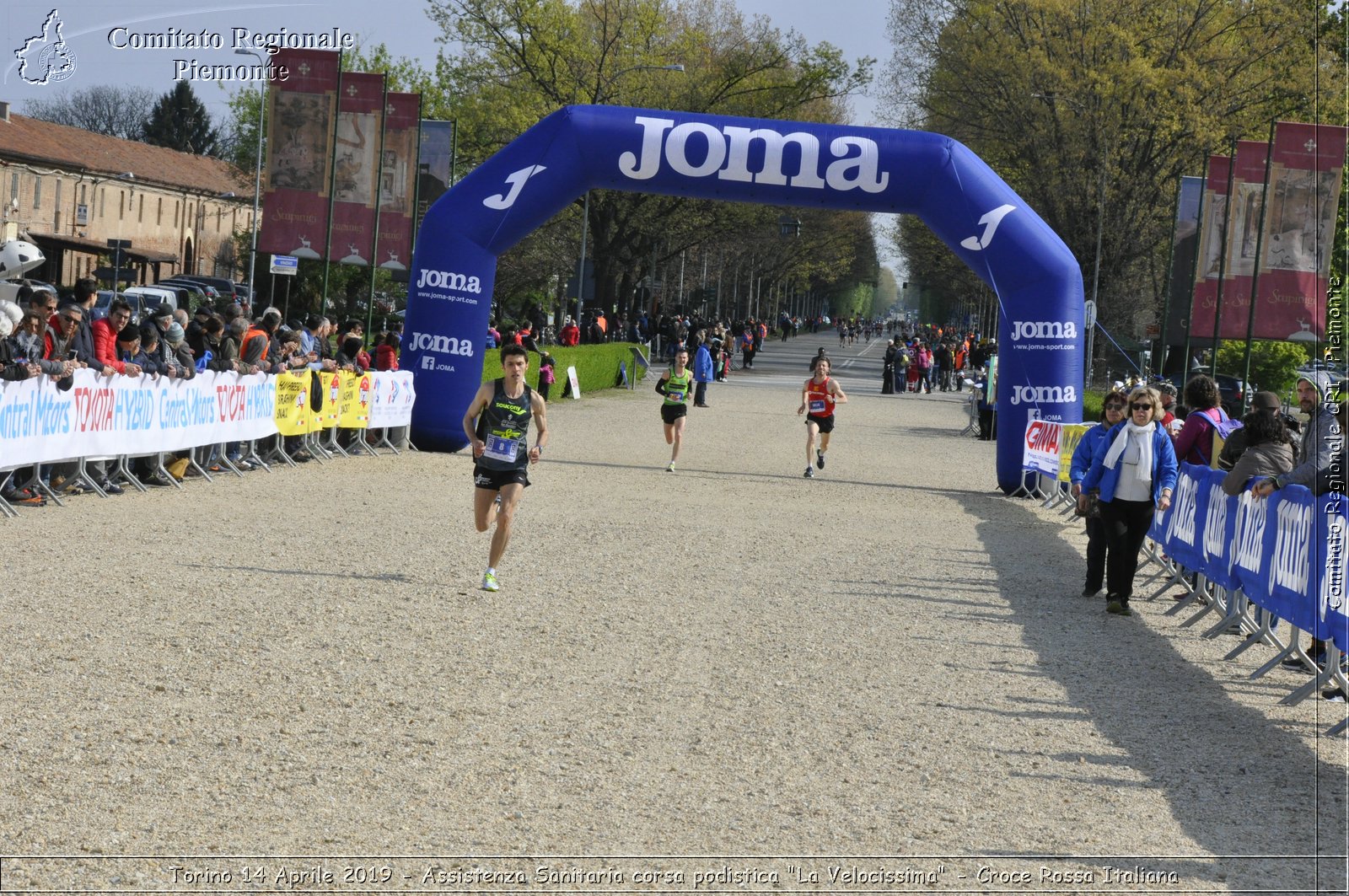 Torino 14 Aprile 2019 - Assistenza Sanitaria corsa podistica "La Velocissima" - Croce Rossa Italiana - Comitato Regionale del Piemonte