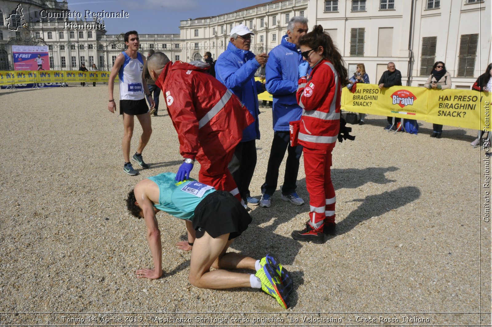 Torino 14 Aprile 2019 - Assistenza Sanitaria corsa podistica "La Velocissima" - Croce Rossa Italiana - Comitato Regionale del Piemonte