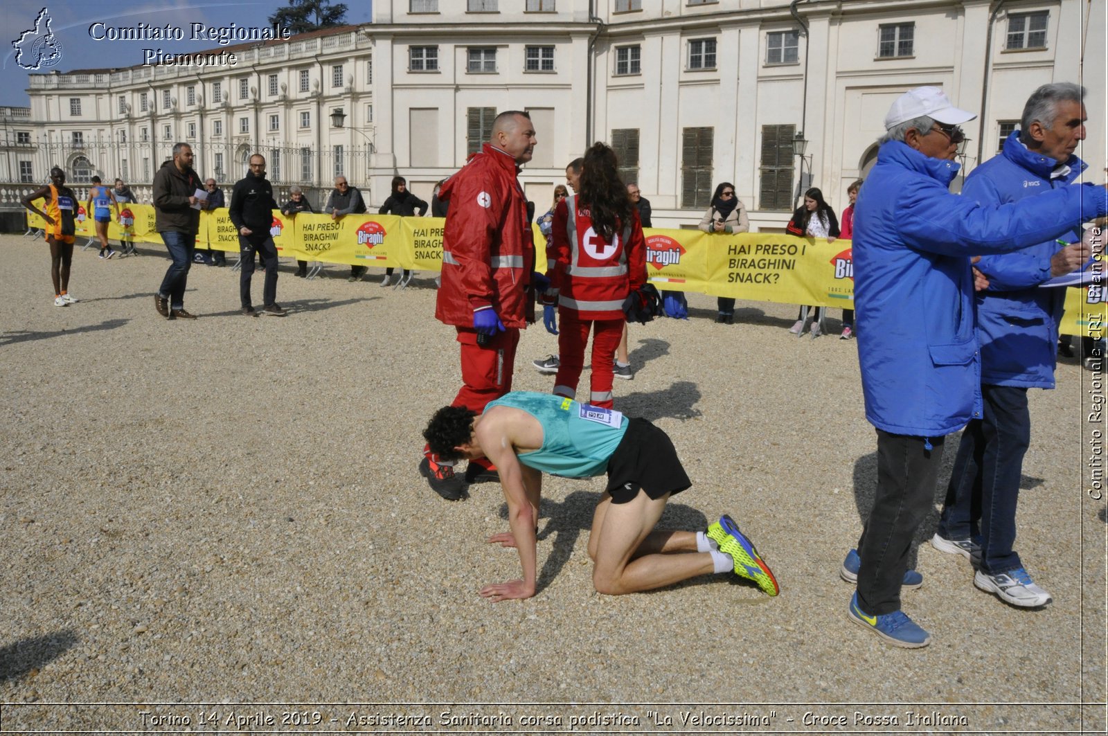 Torino 14 Aprile 2019 - Assistenza Sanitaria corsa podistica "La Velocissima" - Croce Rossa Italiana - Comitato Regionale del Piemonte