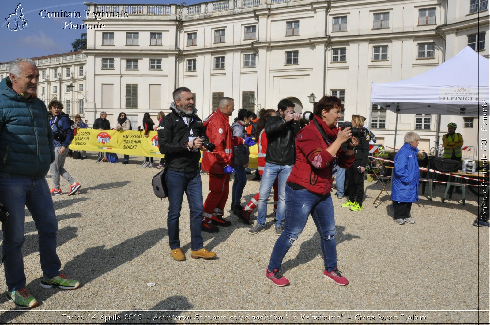 Torino 14 Aprile 2019 - Assistenza Sanitaria corsa podistica "La Velocissima" - Croce Rossa Italiana - Comitato Regionale del Piemonte