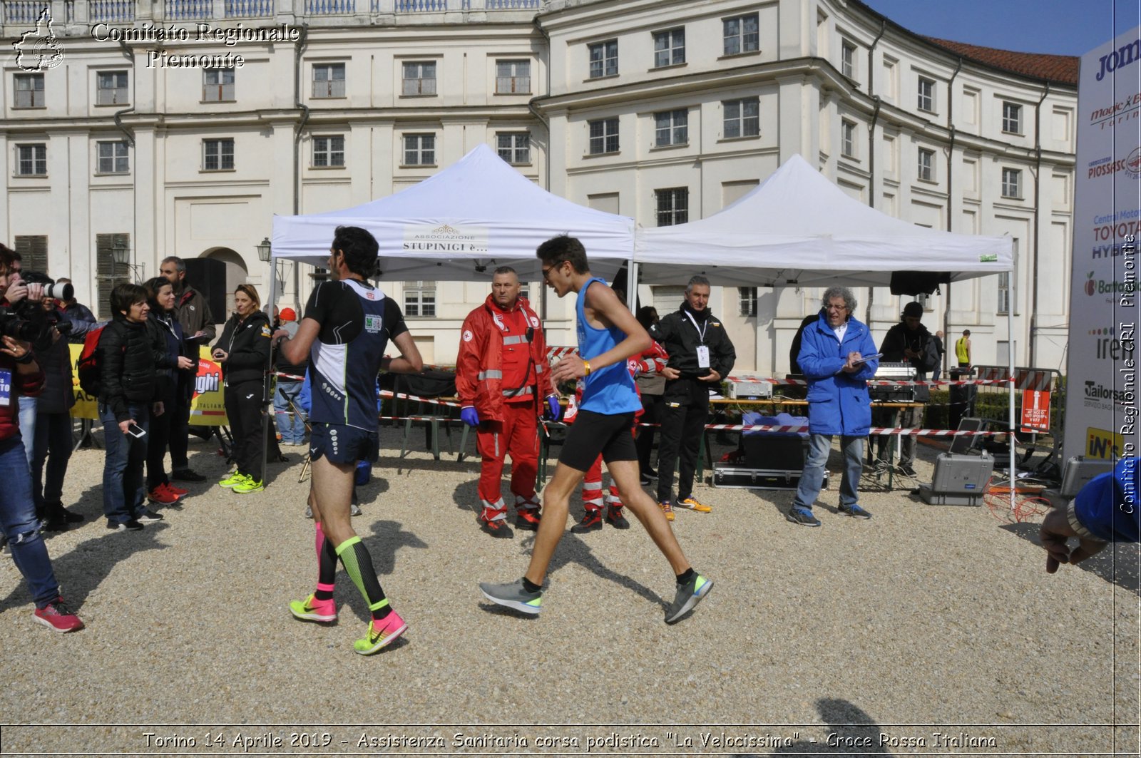 Torino 14 Aprile 2019 - Assistenza Sanitaria corsa podistica "La Velocissima" - Croce Rossa Italiana - Comitato Regionale del Piemonte