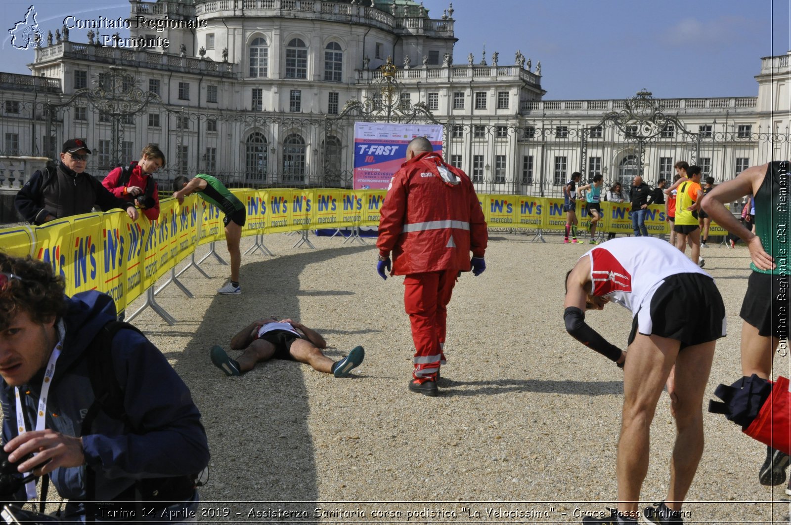 Torino 14 Aprile 2019 - Assistenza Sanitaria corsa podistica "La Velocissima" - Croce Rossa Italiana - Comitato Regionale del Piemonte