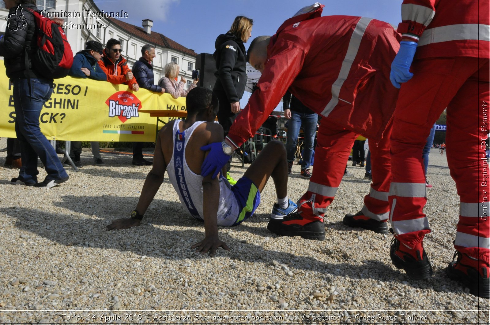 Torino 14 Aprile 2019 - Assistenza Sanitaria corsa podistica "La Velocissima" - Croce Rossa Italiana - Comitato Regionale del Piemonte