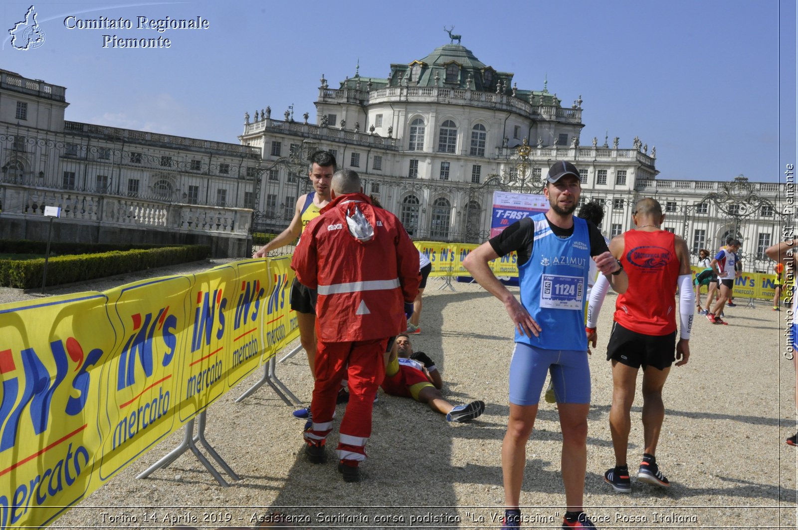 Torino 14 Aprile 2019 - Assistenza Sanitaria corsa podistica "La Velocissima" - Croce Rossa Italiana - Comitato Regionale del Piemonte