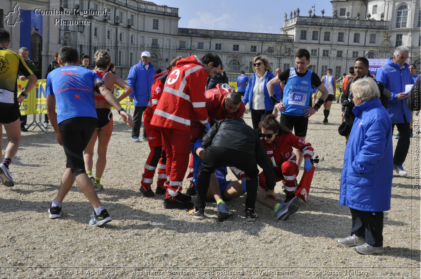 Torino 14 Aprile 2019 - Assistenza Sanitaria corsa podistica "La Velocissima" - Croce Rossa Italiana - Comitato Regionale del Piemonte