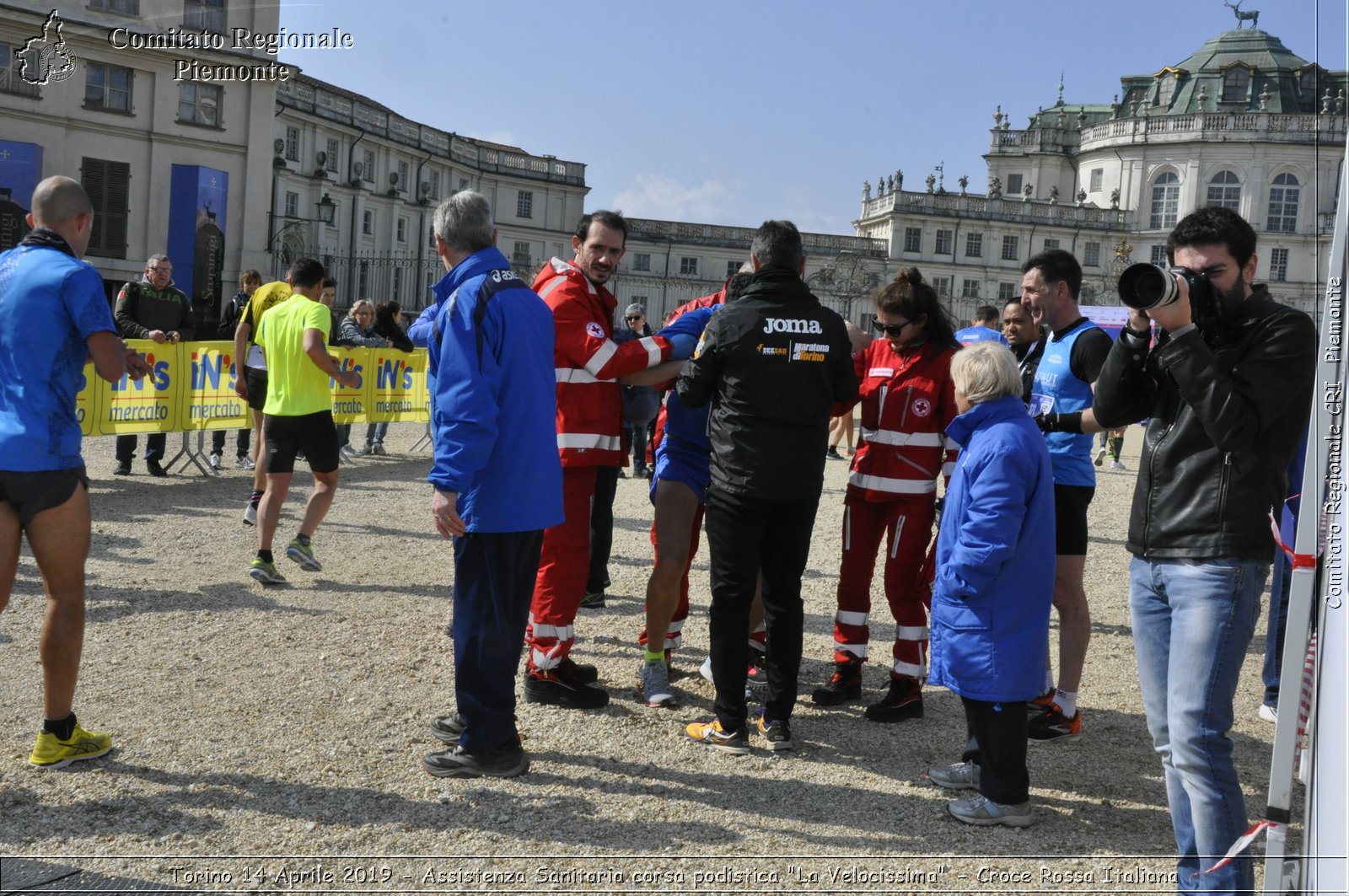 Torino 14 Aprile 2019 - Assistenza Sanitaria corsa podistica "La Velocissima" - Croce Rossa Italiana - Comitato Regionale del Piemonte