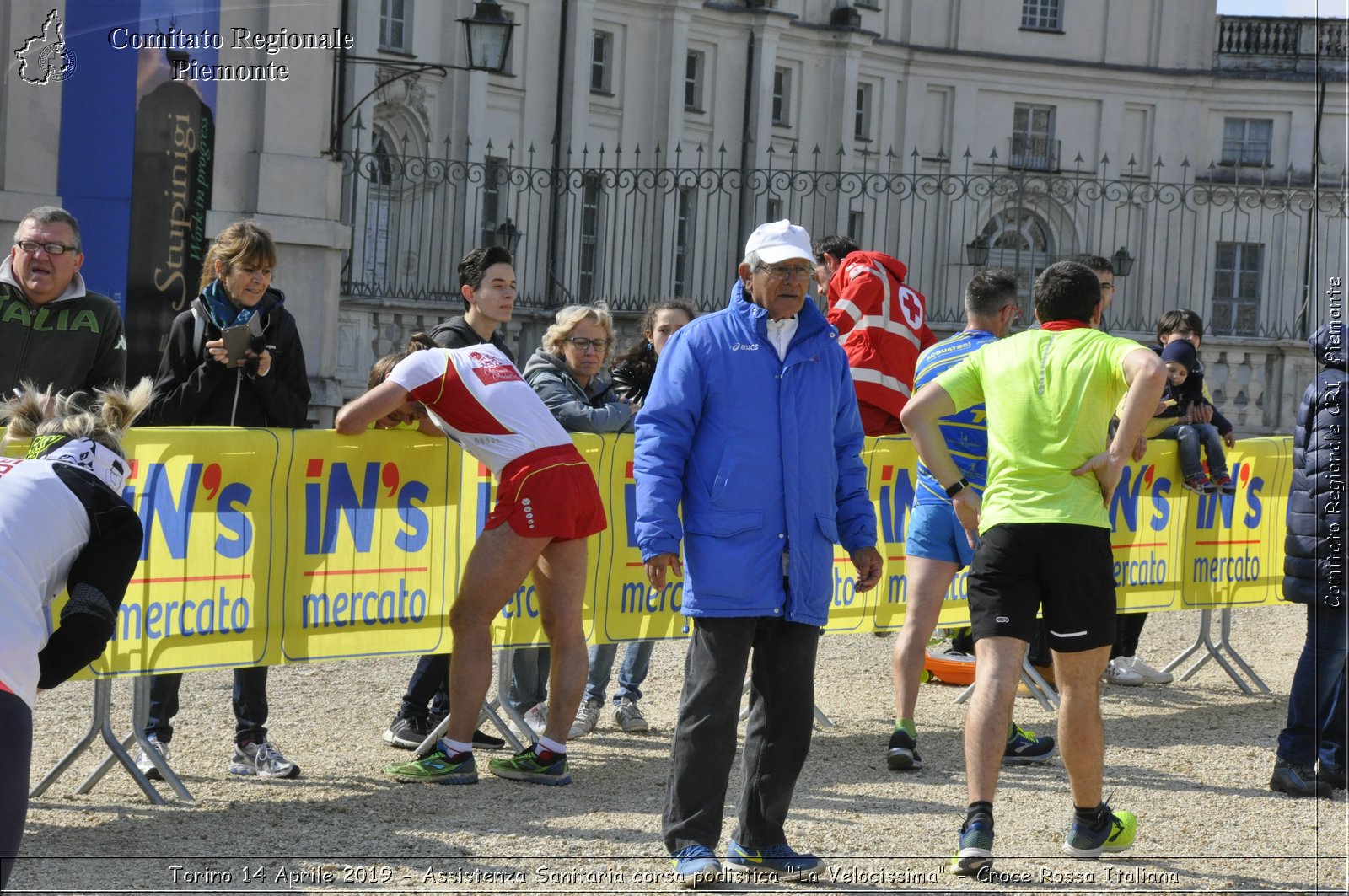 Torino 14 Aprile 2019 - Assistenza Sanitaria corsa podistica "La Velocissima" - Croce Rossa Italiana - Comitato Regionale del Piemonte