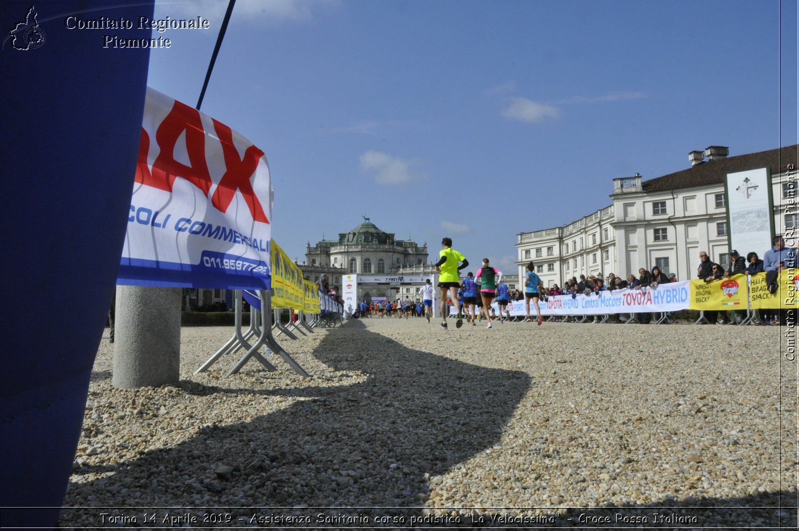 Torino 14 Aprile 2019 - Assistenza Sanitaria corsa podistica "La Velocissima" - Croce Rossa Italiana - Comitato Regionale del Piemonte