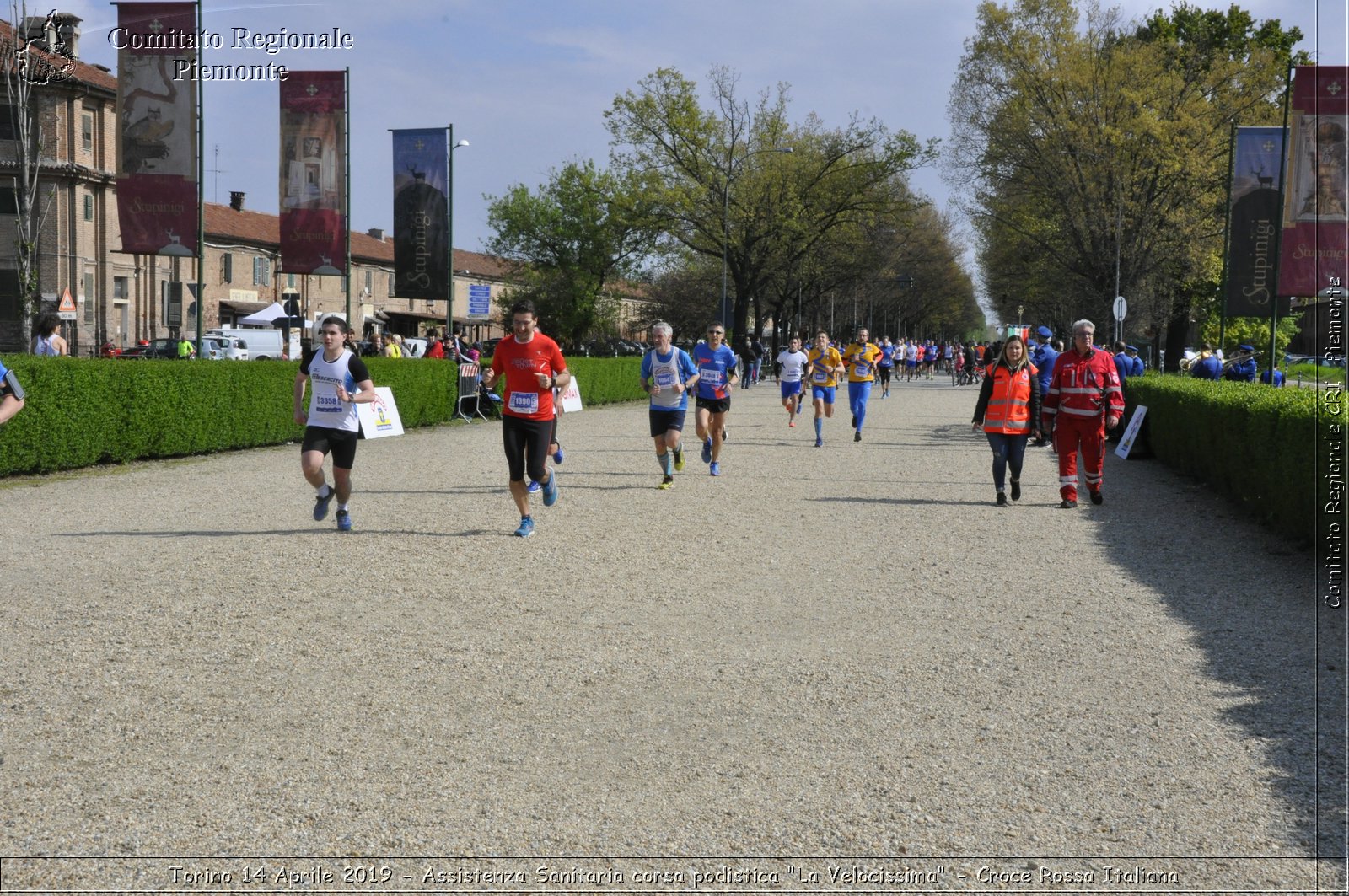 Torino 14 Aprile 2019 - Assistenza Sanitaria corsa podistica "La Velocissima" - Croce Rossa Italiana - Comitato Regionale del Piemonte