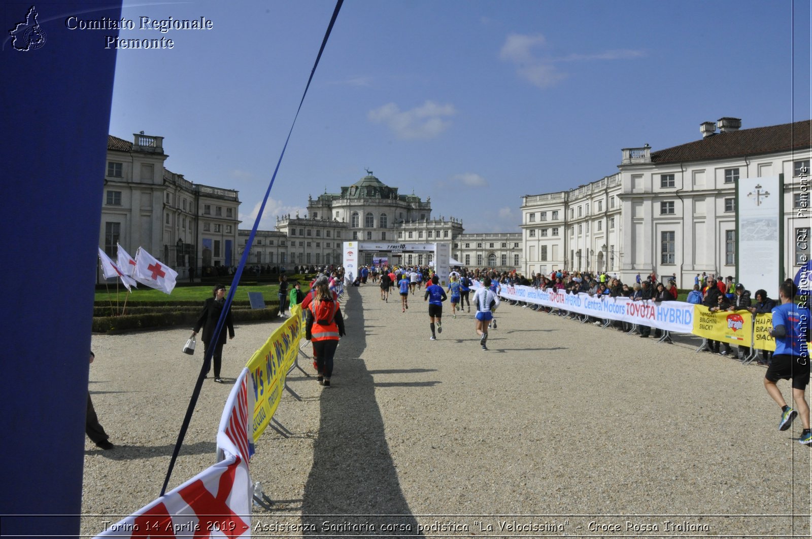 Torino 14 Aprile 2019 - Assistenza Sanitaria corsa podistica "La Velocissima" - Croce Rossa Italiana - Comitato Regionale del Piemonte