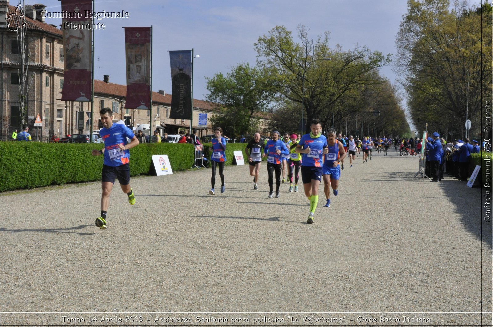 Torino 14 Aprile 2019 - Assistenza Sanitaria corsa podistica "La Velocissima" - Croce Rossa Italiana - Comitato Regionale del Piemonte