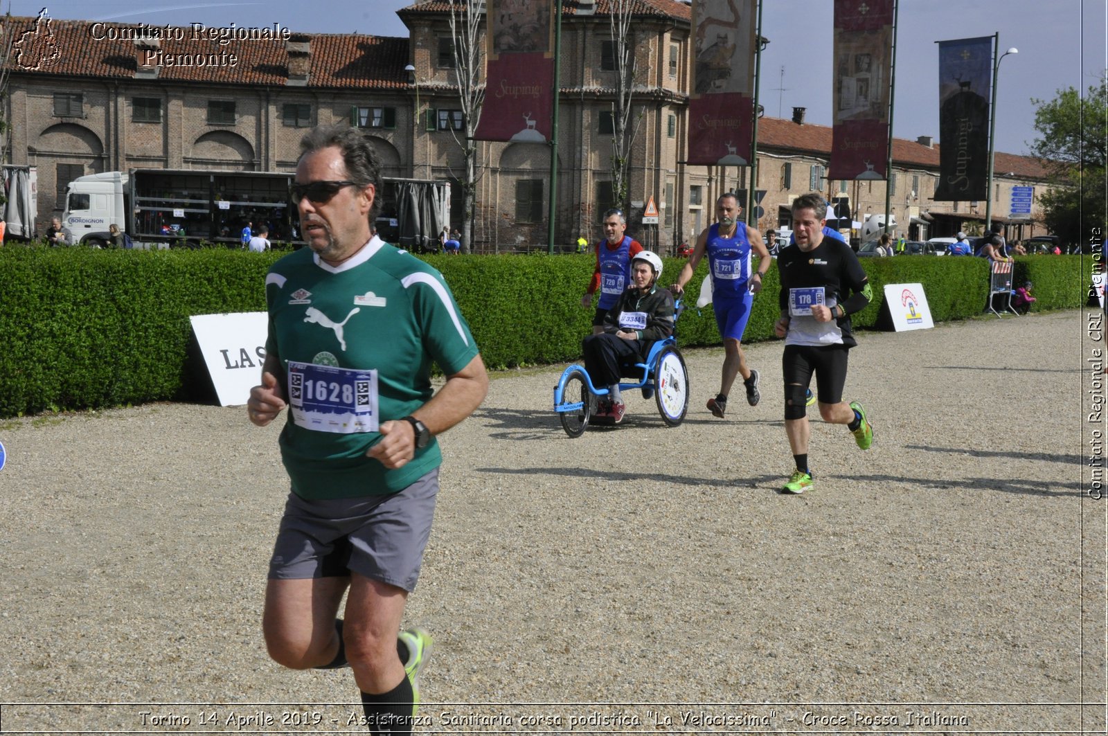 Torino 14 Aprile 2019 - Assistenza Sanitaria corsa podistica "La Velocissima" - Croce Rossa Italiana - Comitato Regionale del Piemonte