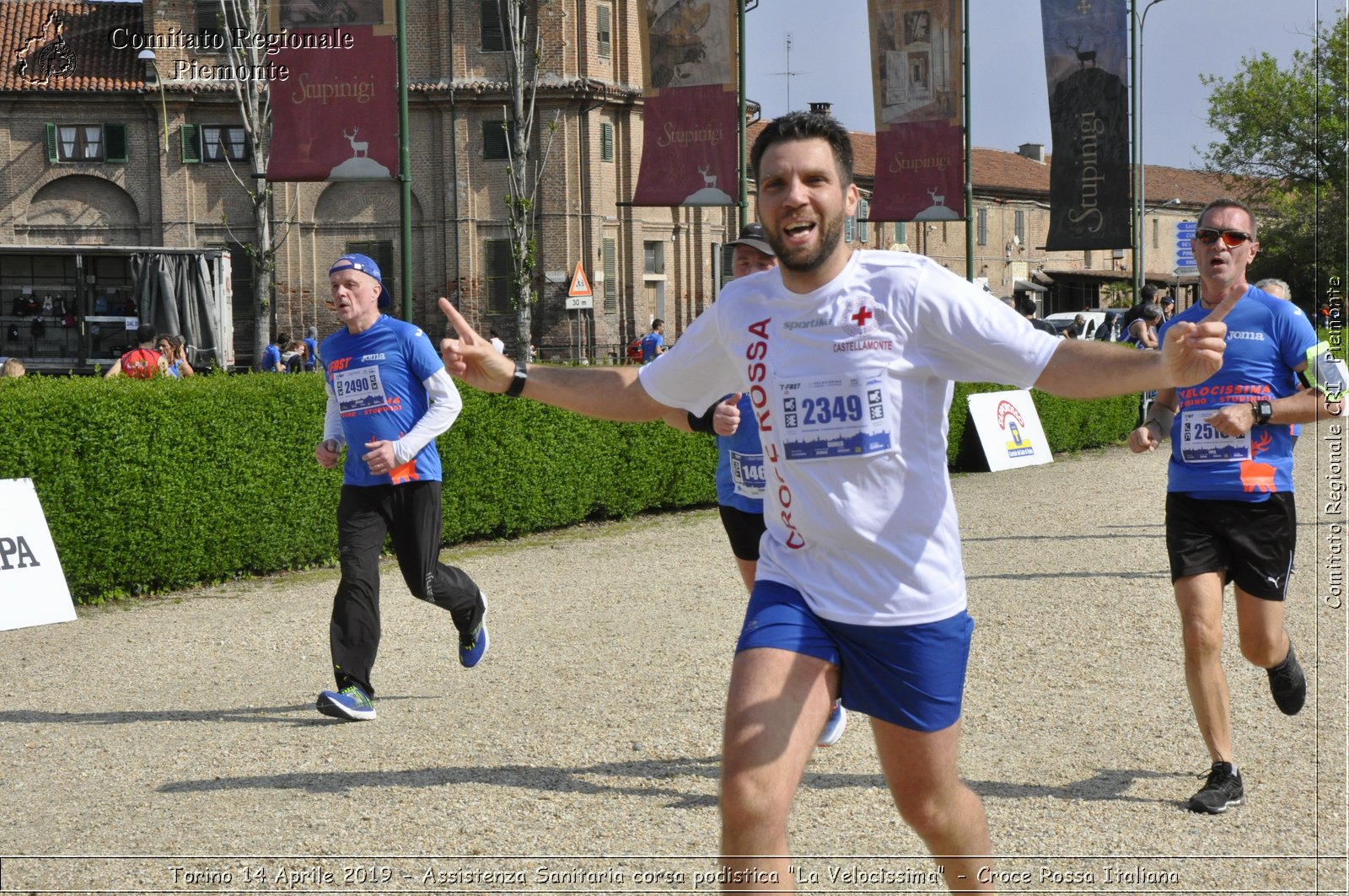 Torino 14 Aprile 2019 - Assistenza Sanitaria corsa podistica "La Velocissima" - Croce Rossa Italiana - Comitato Regionale del Piemonte