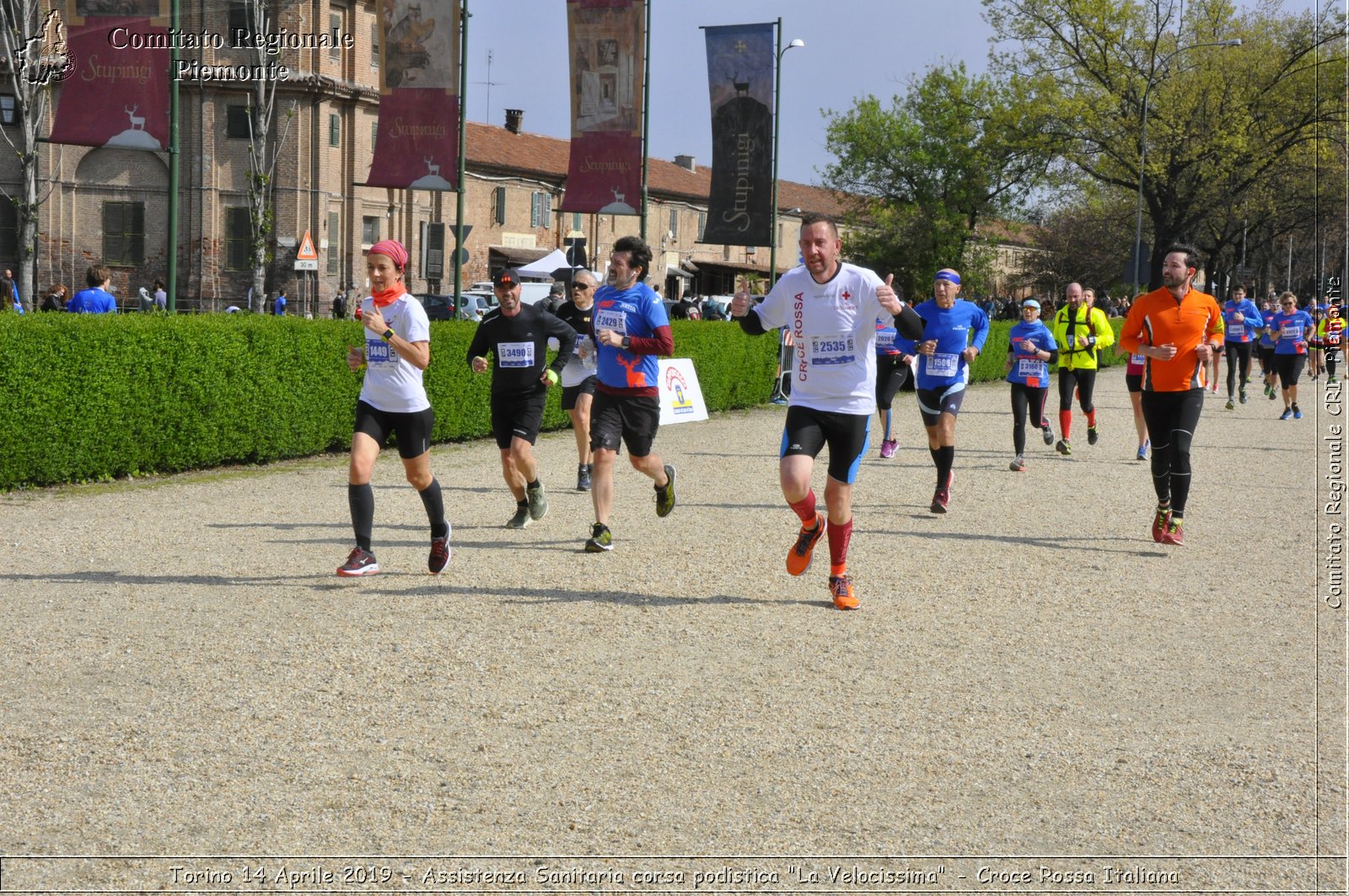 Torino 14 Aprile 2019 - Assistenza Sanitaria corsa podistica "La Velocissima" - Croce Rossa Italiana - Comitato Regionale del Piemonte