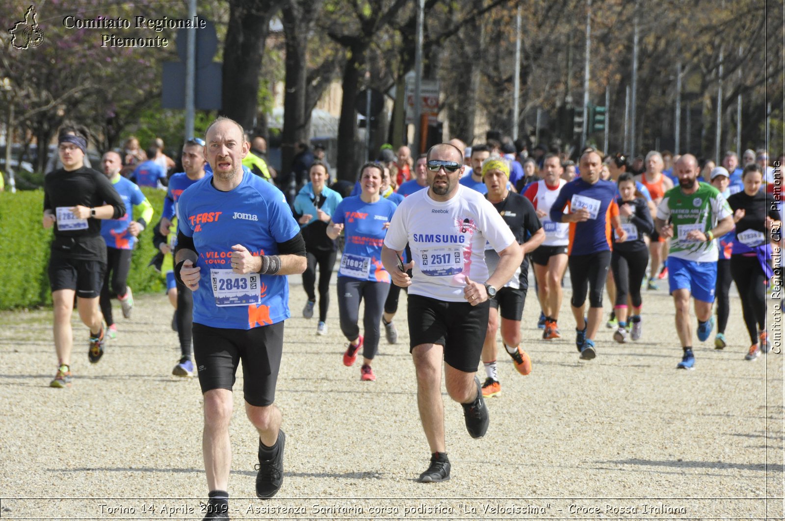 Torino 14 Aprile 2019 - Assistenza Sanitaria corsa podistica "La Velocissima" - Croce Rossa Italiana - Comitato Regionale del Piemonte