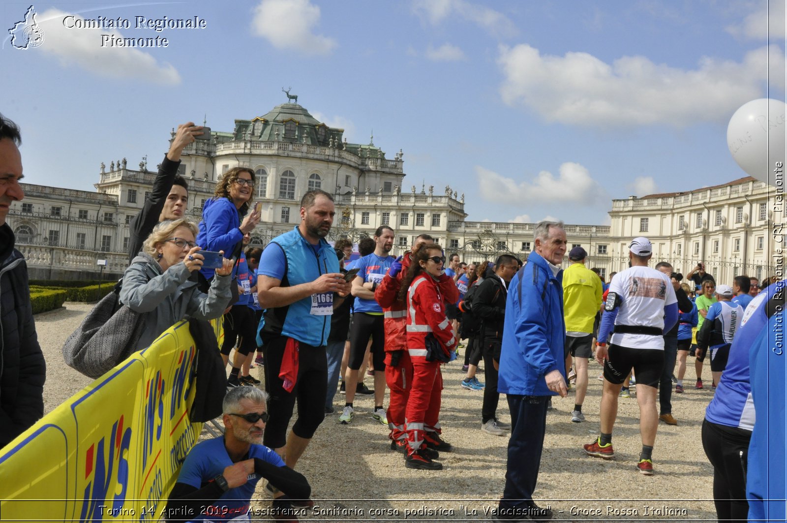 Torino 14 Aprile 2019 - Assistenza Sanitaria corsa podistica "La Velocissima" - Croce Rossa Italiana - Comitato Regionale del Piemonte