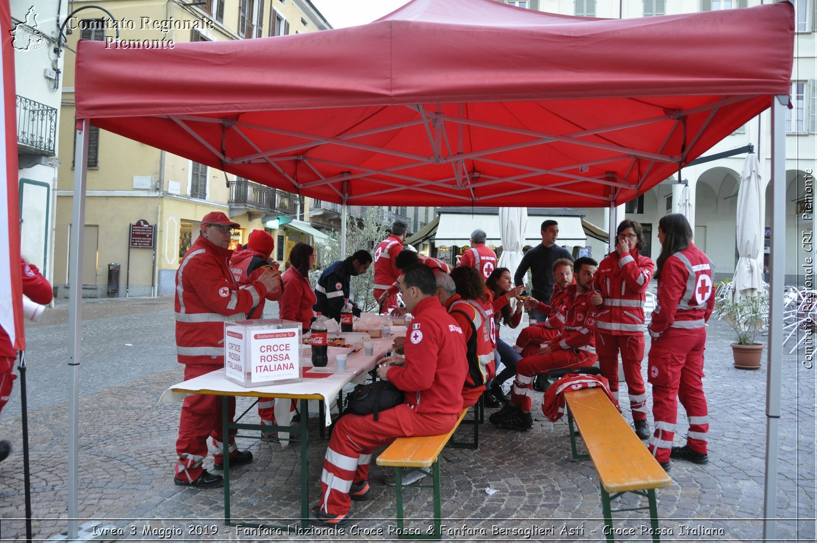 Ivrea 3 Maggio 2019 - Fanfara Nazionale Croce Rossa & Fanfara Bersaglieri Asti - Croce Rossa Italiana - Comitato Regionale del Piemonte