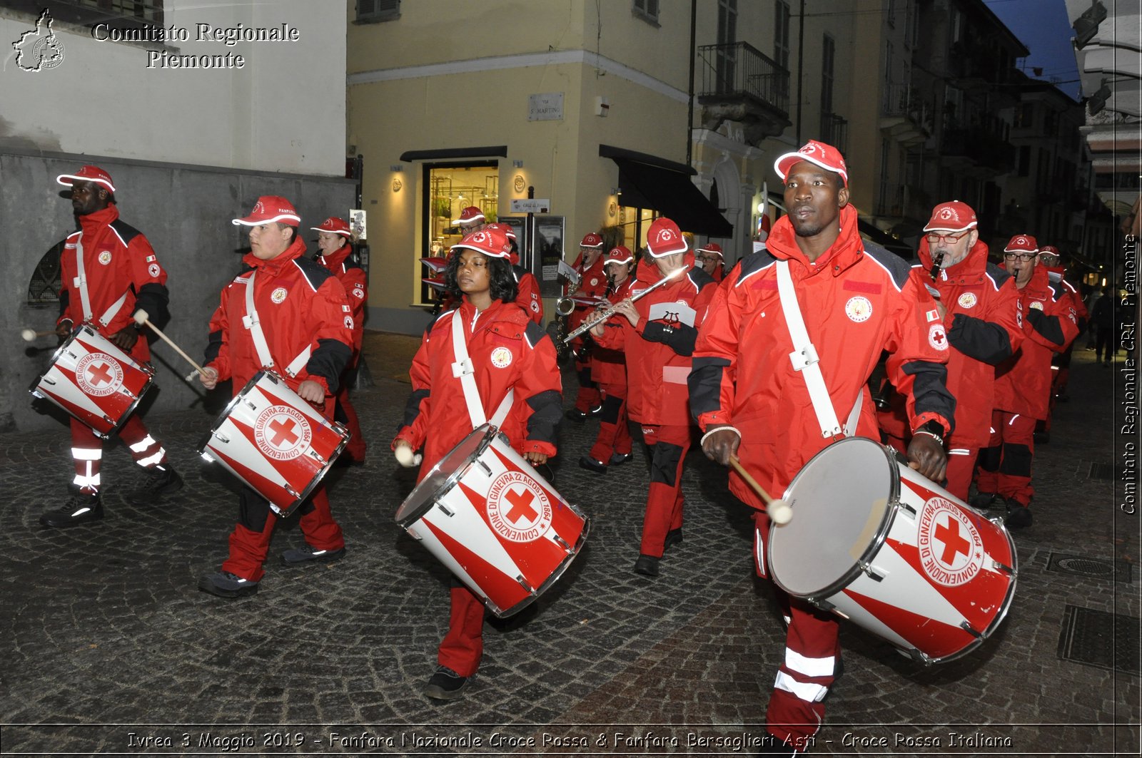 Ivrea 3 Maggio 2019 - Fanfara Nazionale Croce Rossa & Fanfara Bersaglieri Asti - Croce Rossa Italiana - Comitato Regionale del Piemonte