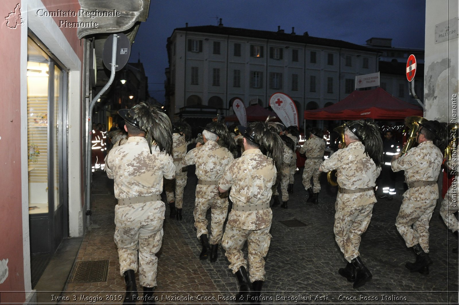 Ivrea 3 Maggio 2019 - Fanfara Nazionale Croce Rossa & Fanfara Bersaglieri Asti - Croce Rossa Italiana - Comitato Regionale del Piemonte