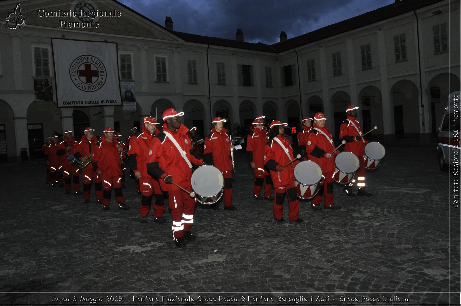 Ivrea 3 Maggio 2019 - Fanfara Nazionale Croce Rossa & Fanfara Bersaglieri Asti - Croce Rossa Italiana - Comitato Regionale del Piemonte