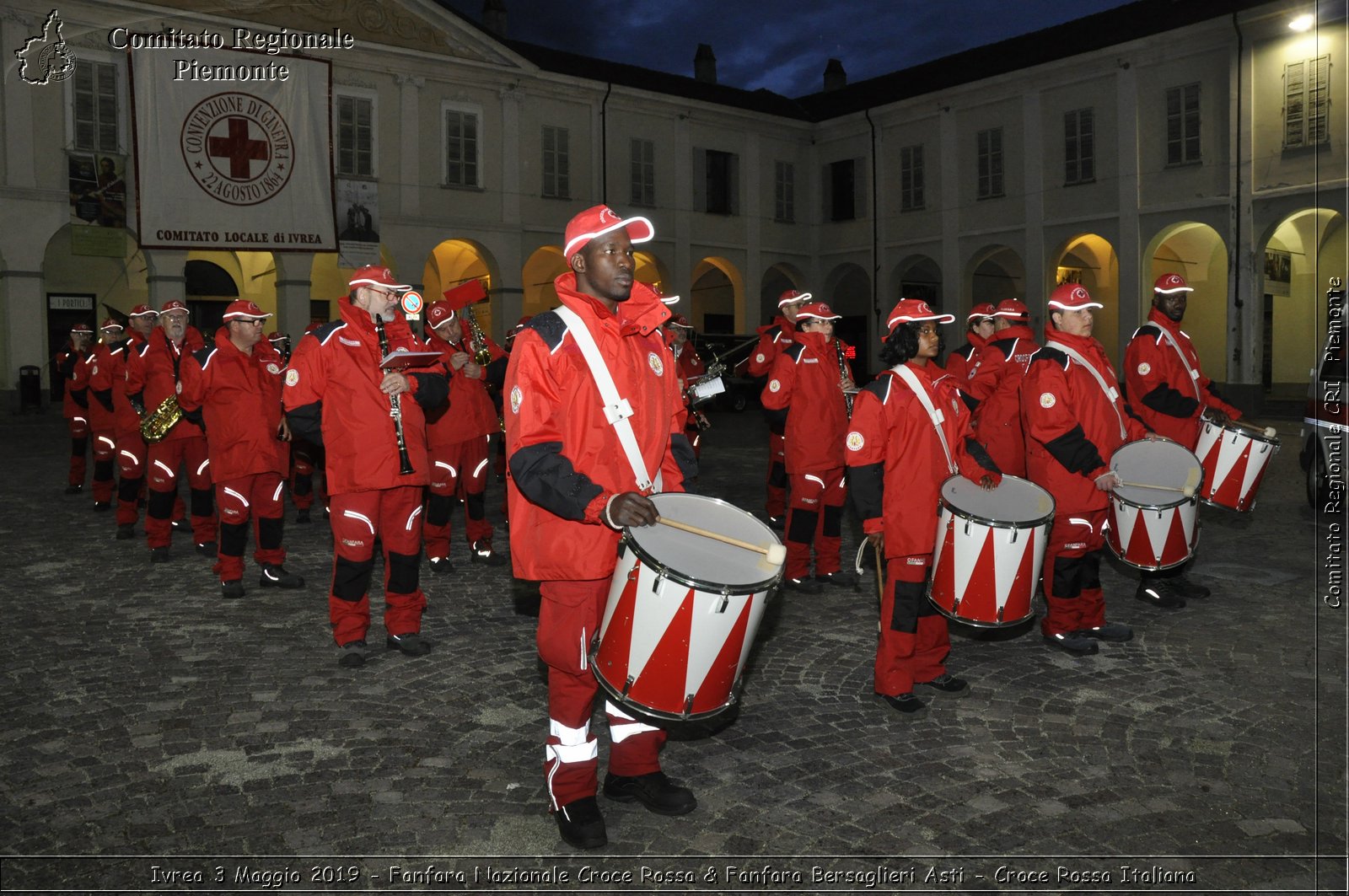 Ivrea 3 Maggio 2019 - Fanfara Nazionale Croce Rossa & Fanfara Bersaglieri Asti - Croce Rossa Italiana - Comitato Regionale del Piemonte