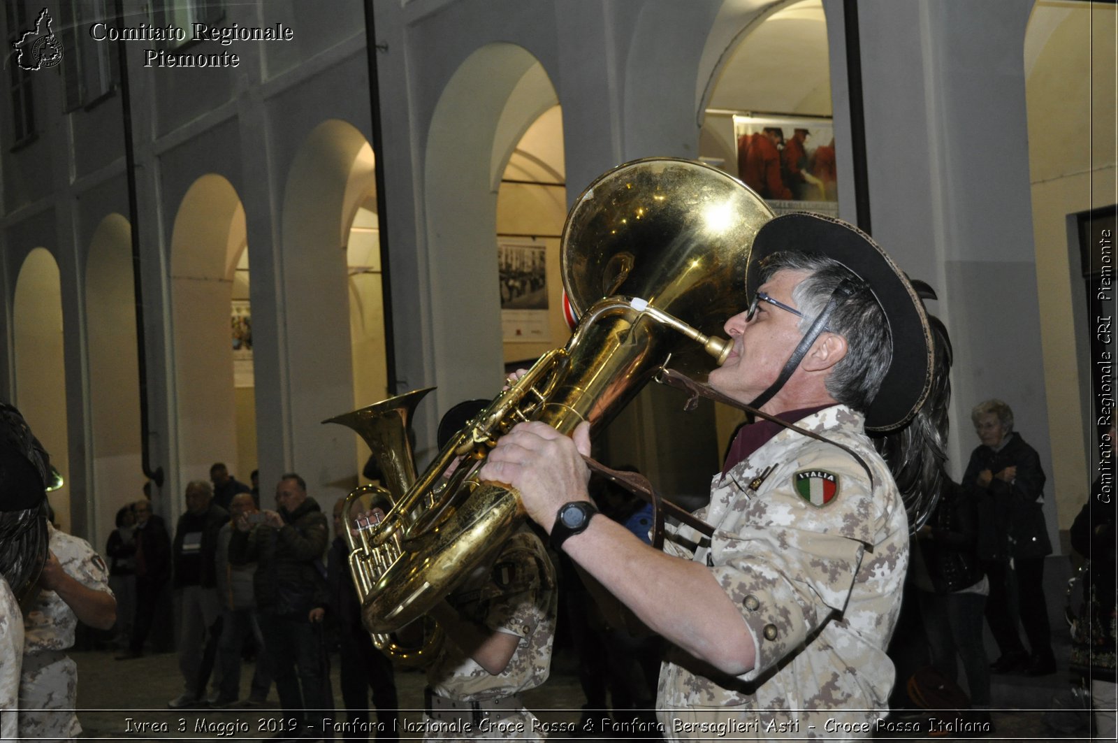 Ivrea 3 Maggio 2019 - Fanfara Nazionale Croce Rossa & Fanfara Bersaglieri Asti - Croce Rossa Italiana - Comitato Regionale del Piemonte