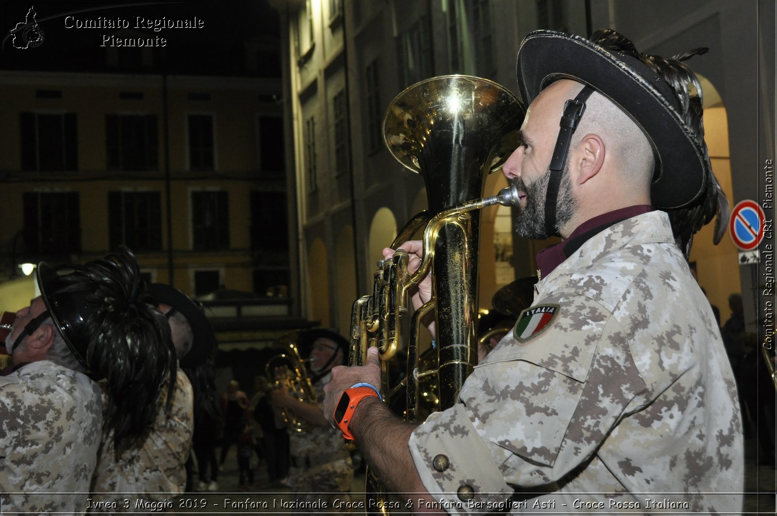 Ivrea 3 Maggio 2019 - Fanfara Nazionale Croce Rossa & Fanfara Bersaglieri Asti - Croce Rossa Italiana - Comitato Regionale del Piemonte