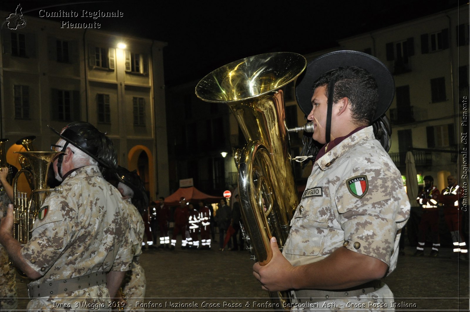 Ivrea 3 Maggio 2019 - Fanfara Nazionale Croce Rossa & Fanfara Bersaglieri Asti - Croce Rossa Italiana - Comitato Regionale del Piemonte