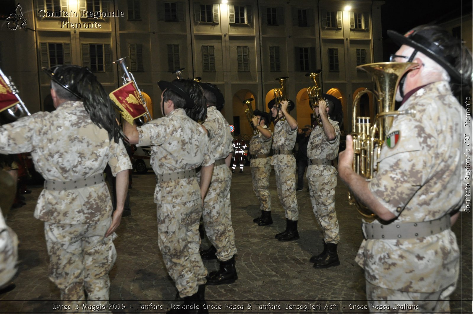 Ivrea 3 Maggio 2019 - Fanfara Nazionale Croce Rossa & Fanfara Bersaglieri Asti - Croce Rossa Italiana - Comitato Regionale del Piemonte