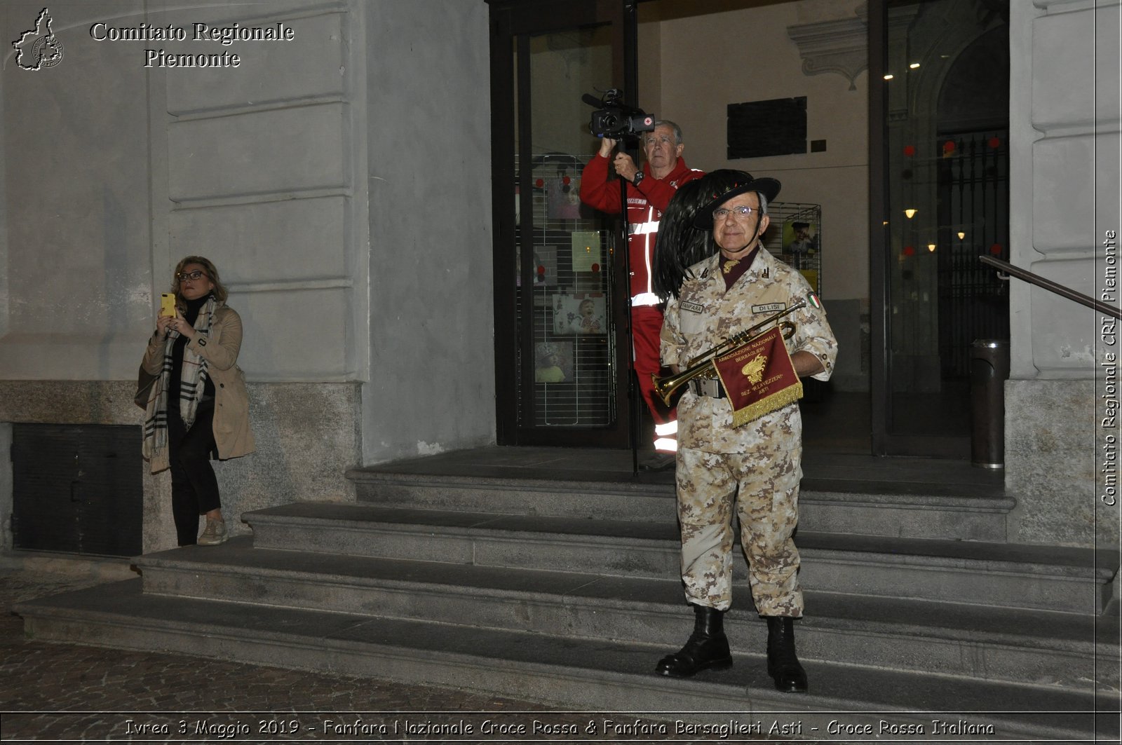 Ivrea 3 Maggio 2019 - Fanfara Nazionale Croce Rossa & Fanfara Bersaglieri Asti - Croce Rossa Italiana - Comitato Regionale del Piemonte