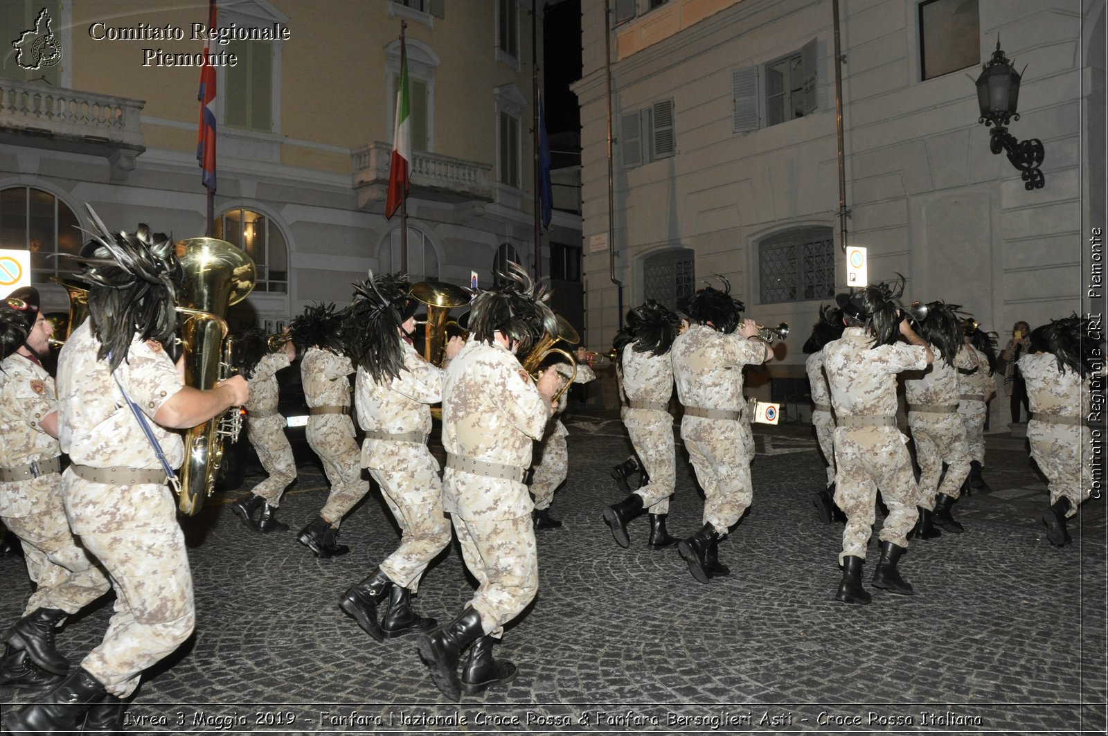 Ivrea 3 Maggio 2019 - Fanfara Nazionale Croce Rossa & Fanfara Bersaglieri Asti - Croce Rossa Italiana - Comitato Regionale del Piemonte