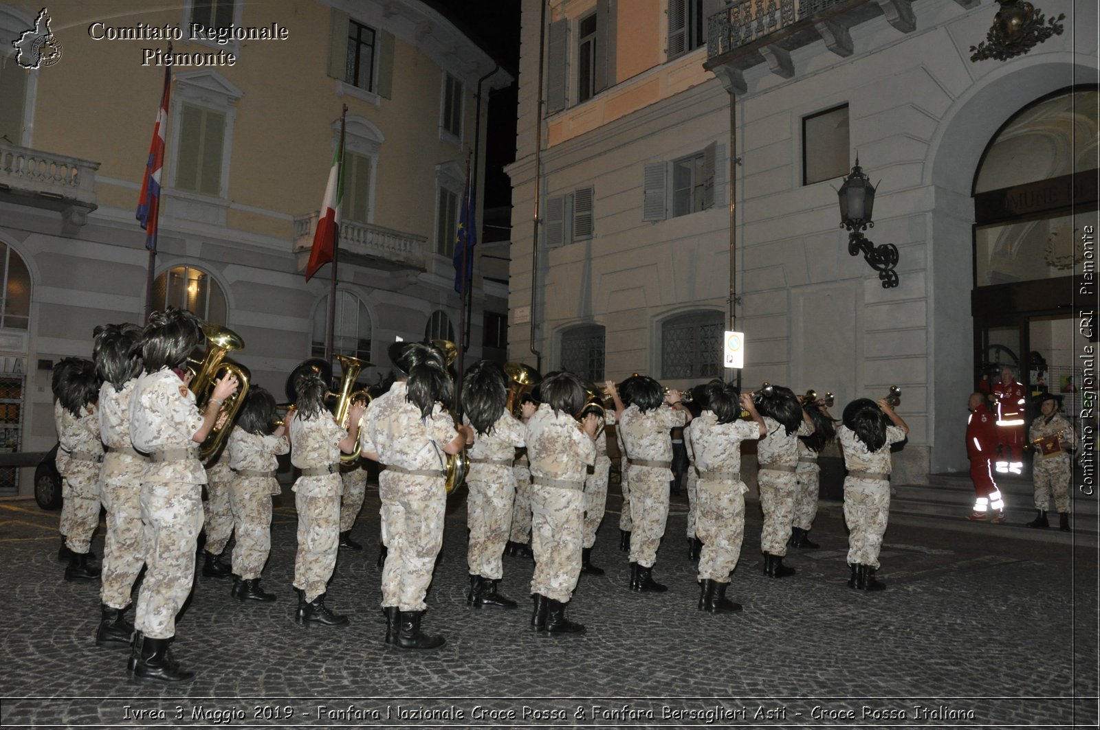 Ivrea 3 Maggio 2019 - Fanfara Nazionale Croce Rossa & Fanfara Bersaglieri Asti - Croce Rossa Italiana - Comitato Regionale del Piemonte