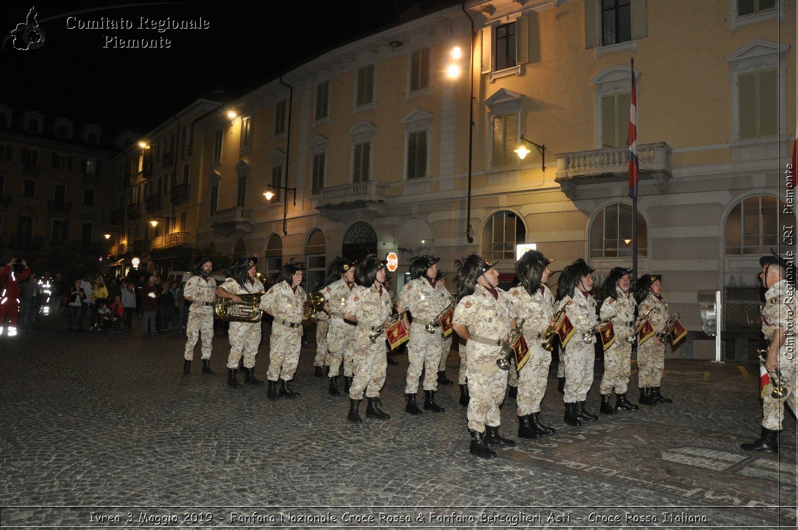 Ivrea 3 Maggio 2019 - Fanfara Nazionale Croce Rossa & Fanfara Bersaglieri Asti - Croce Rossa Italiana - Comitato Regionale del Piemonte