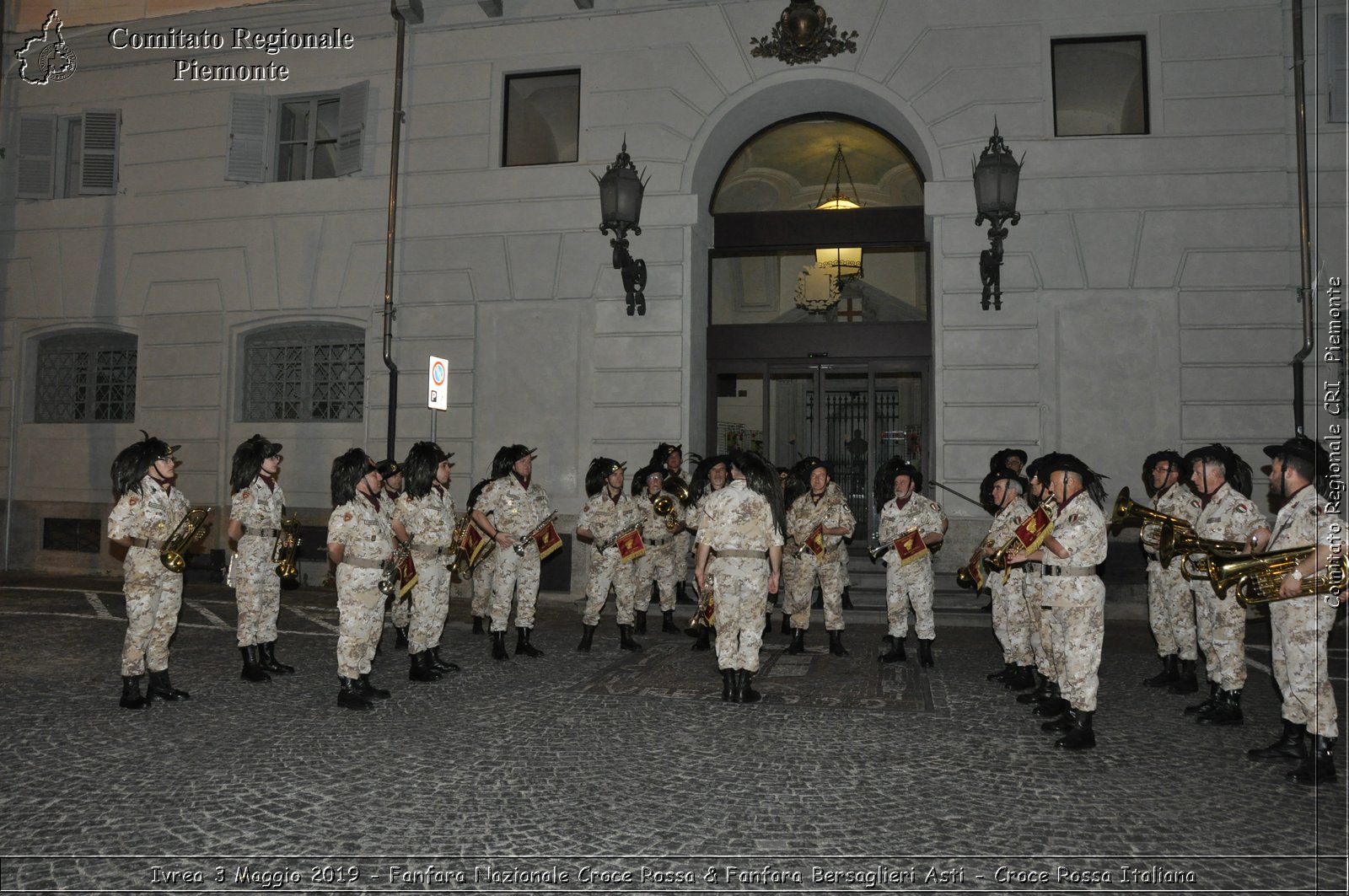 Ivrea 3 Maggio 2019 - Fanfara Nazionale Croce Rossa & Fanfara Bersaglieri Asti - Croce Rossa Italiana - Comitato Regionale del Piemonte